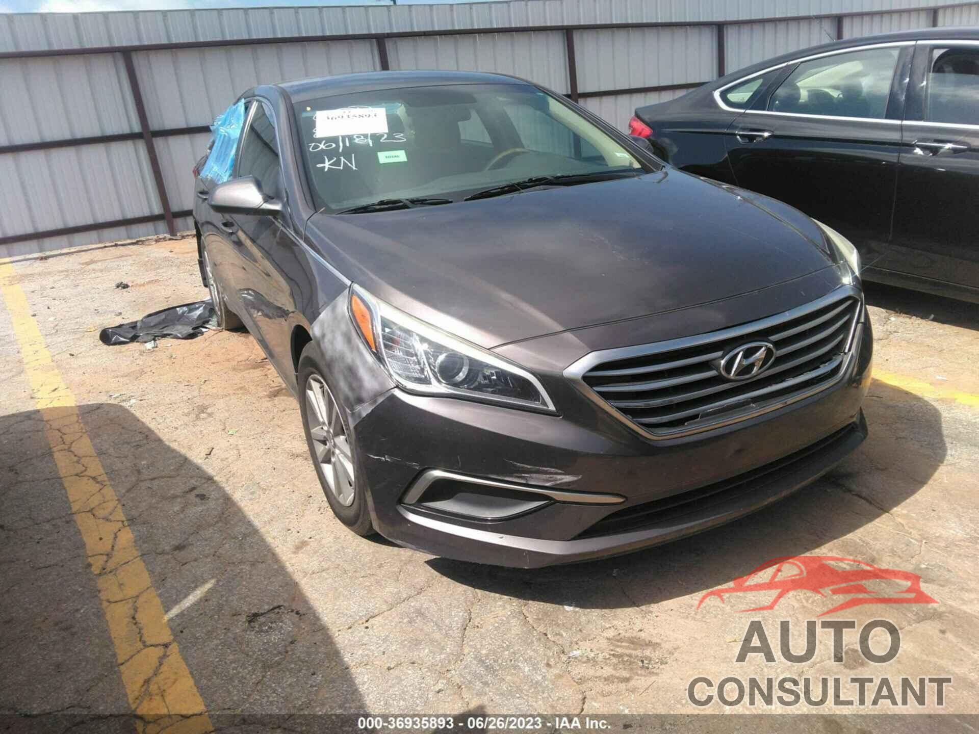 HYUNDAI SONATA 2017 - 5NPE24AF3HH518287