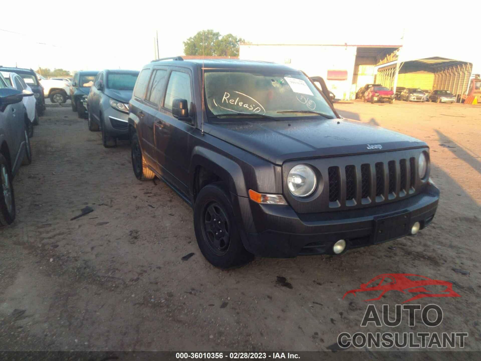 JEEP PATRIOT 2015 - 1C4NJPBB2FD145956