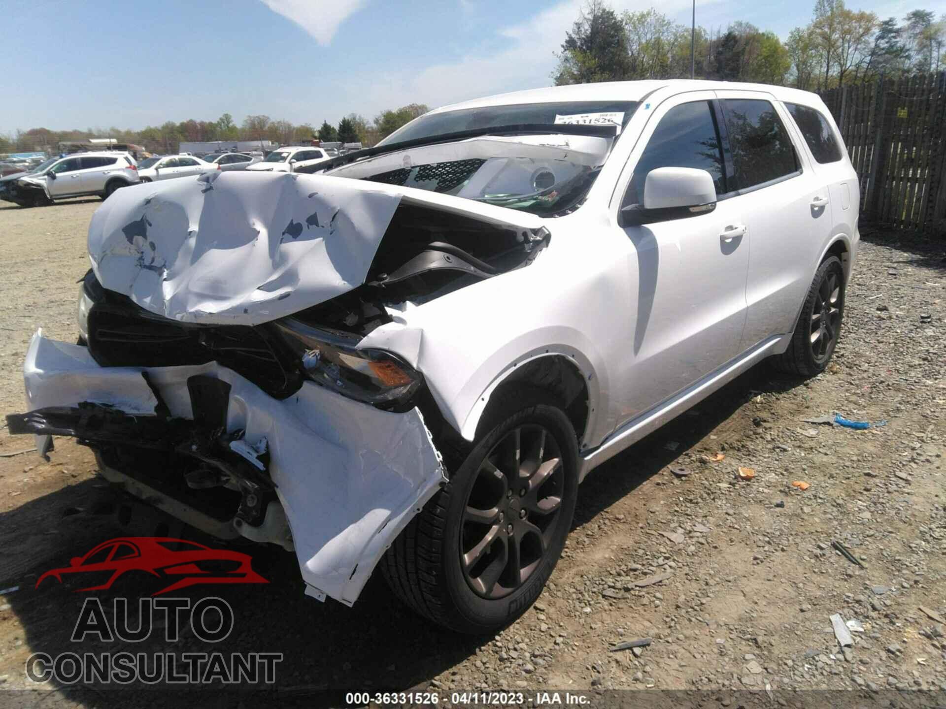 DODGE DURANGO 2017 - 1C4RDHDGXHC648070