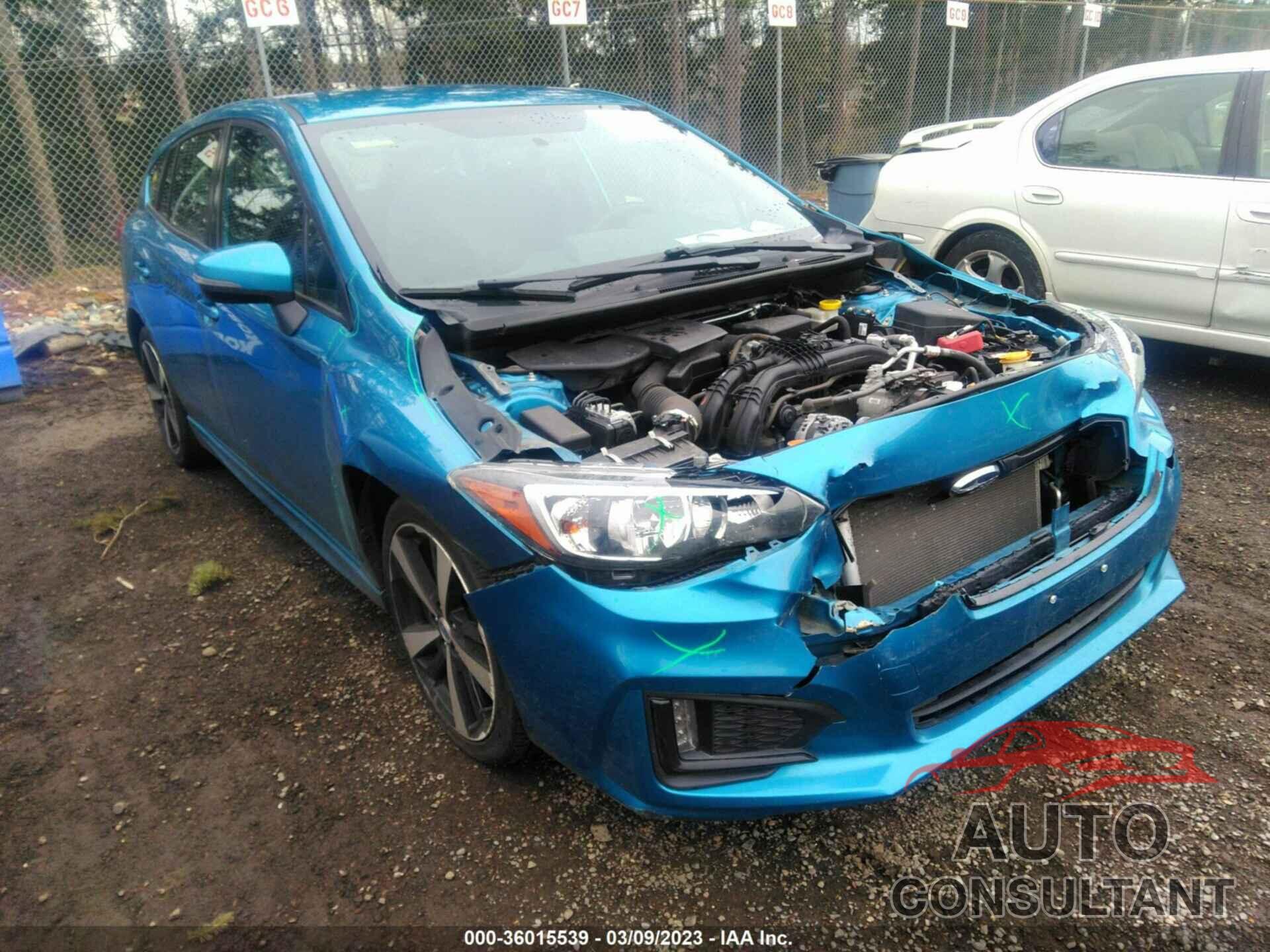 SUBARU IMPREZA 2017 - 4S3GTAK6XH3744275