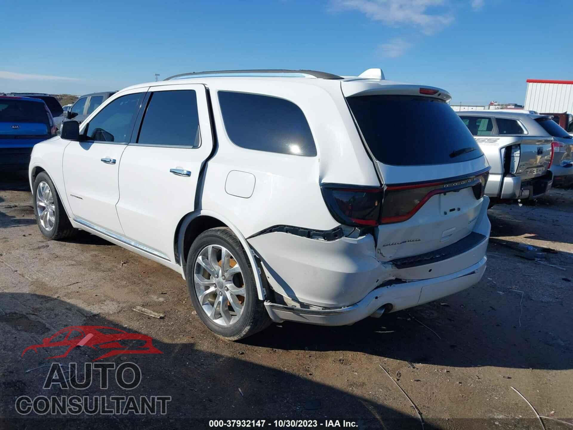 DODGE DURANGO 2016 - 1C4RDHEG2GC374490