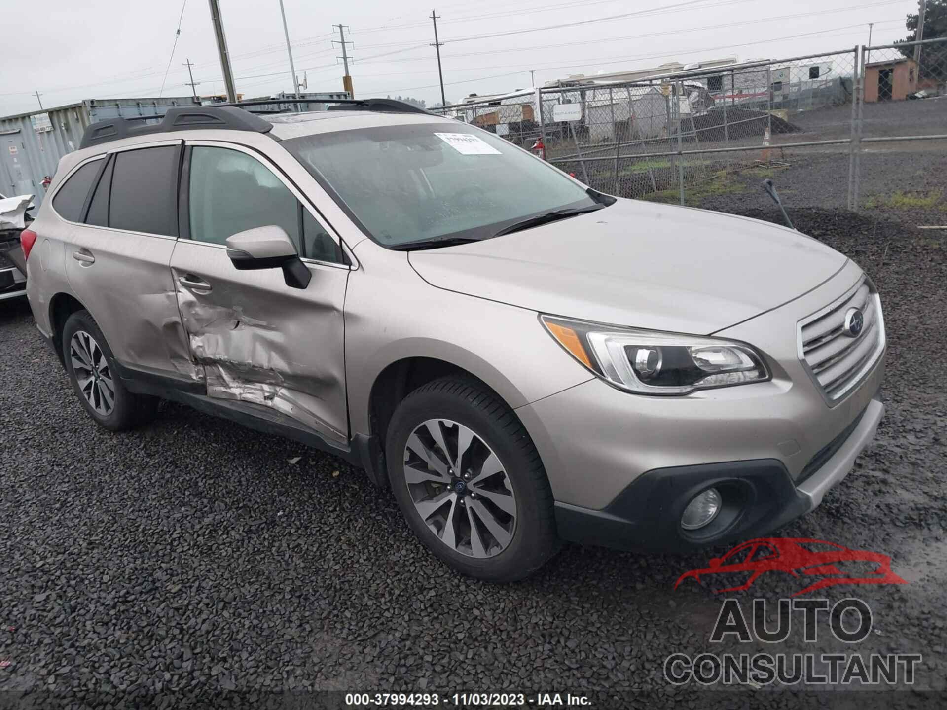 SUBARU OUTBACK 2016 - 4S4BSANCXG3336299