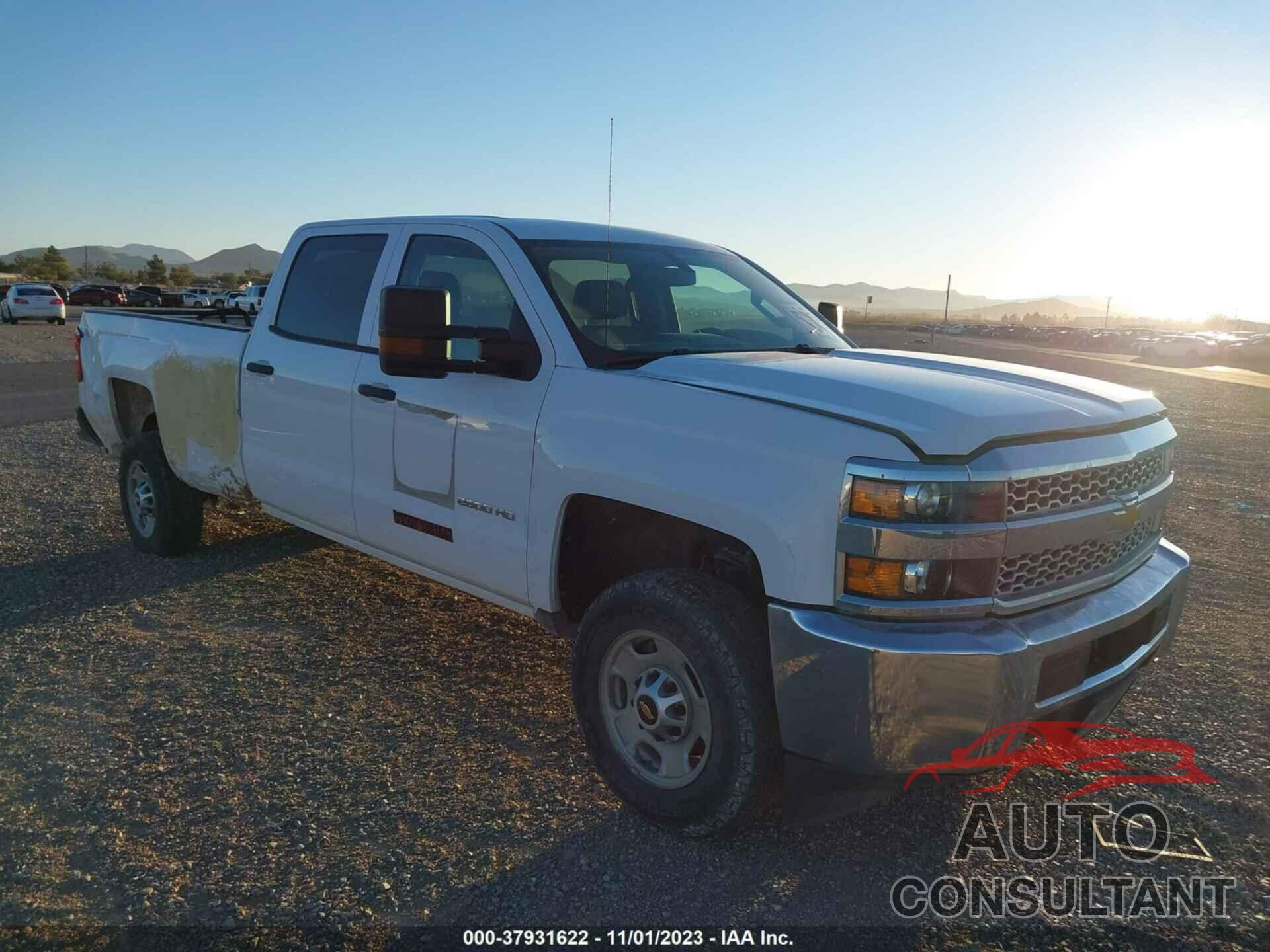 CHEVROLET SILVERADO 2500HD 2019 - 1GC1CREG7KF253015