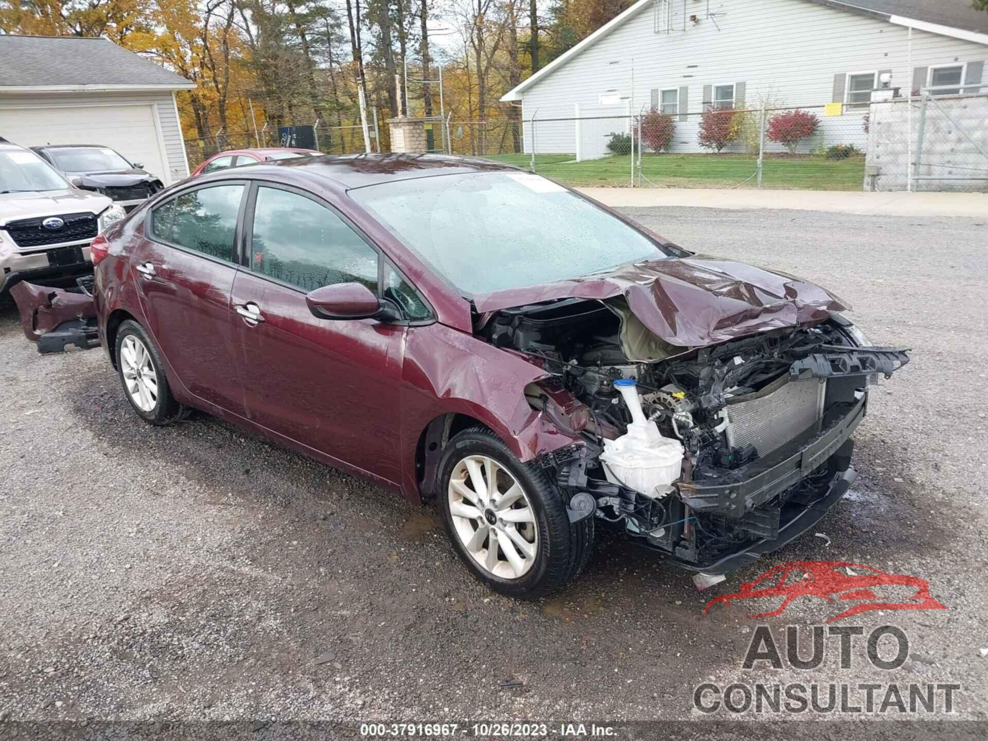 KIA FORTE 2017 - 3KPFL4A77HE009012