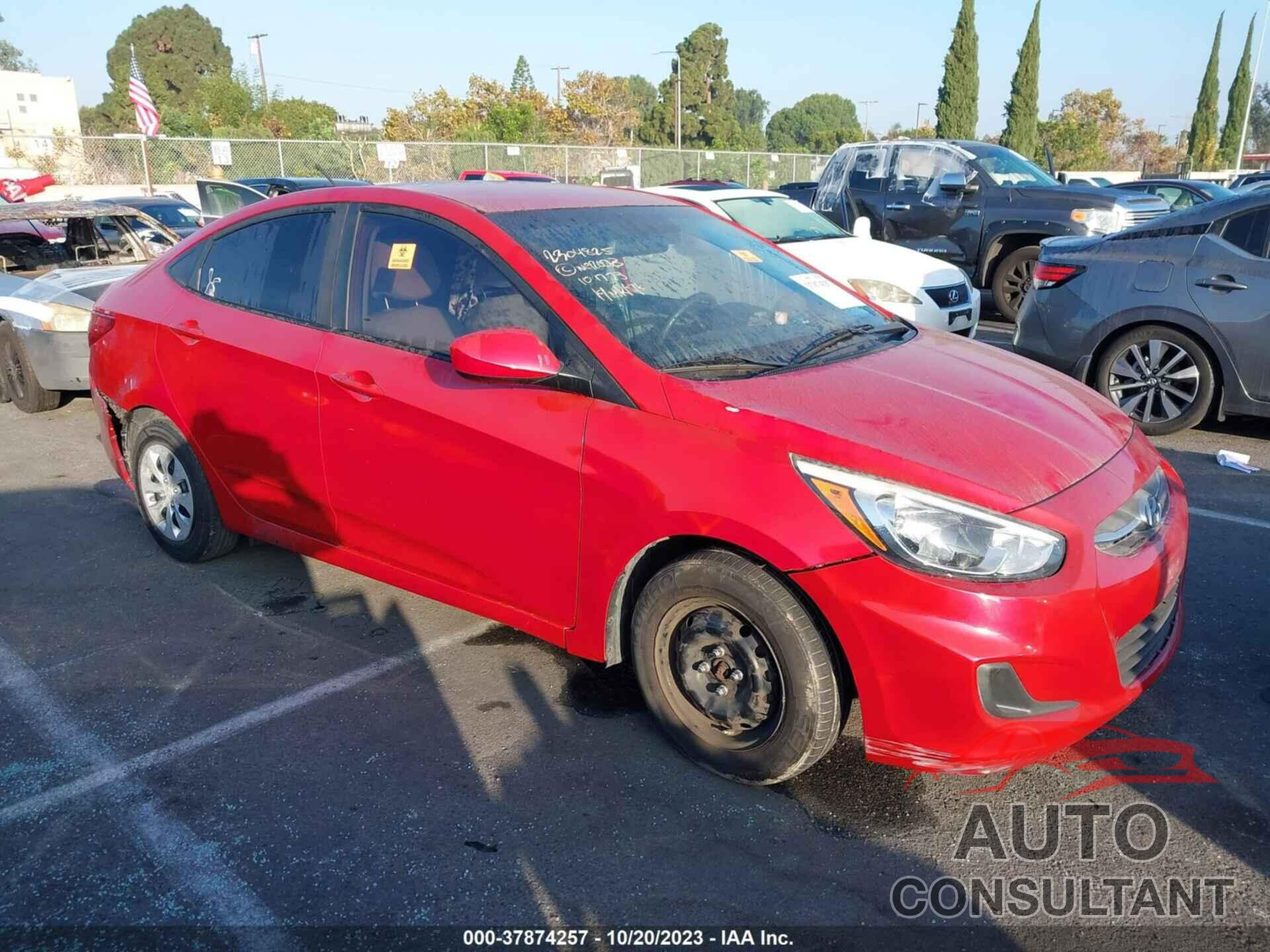 HYUNDAI ACCENT 2016 - KMHCT4AE5GU071506