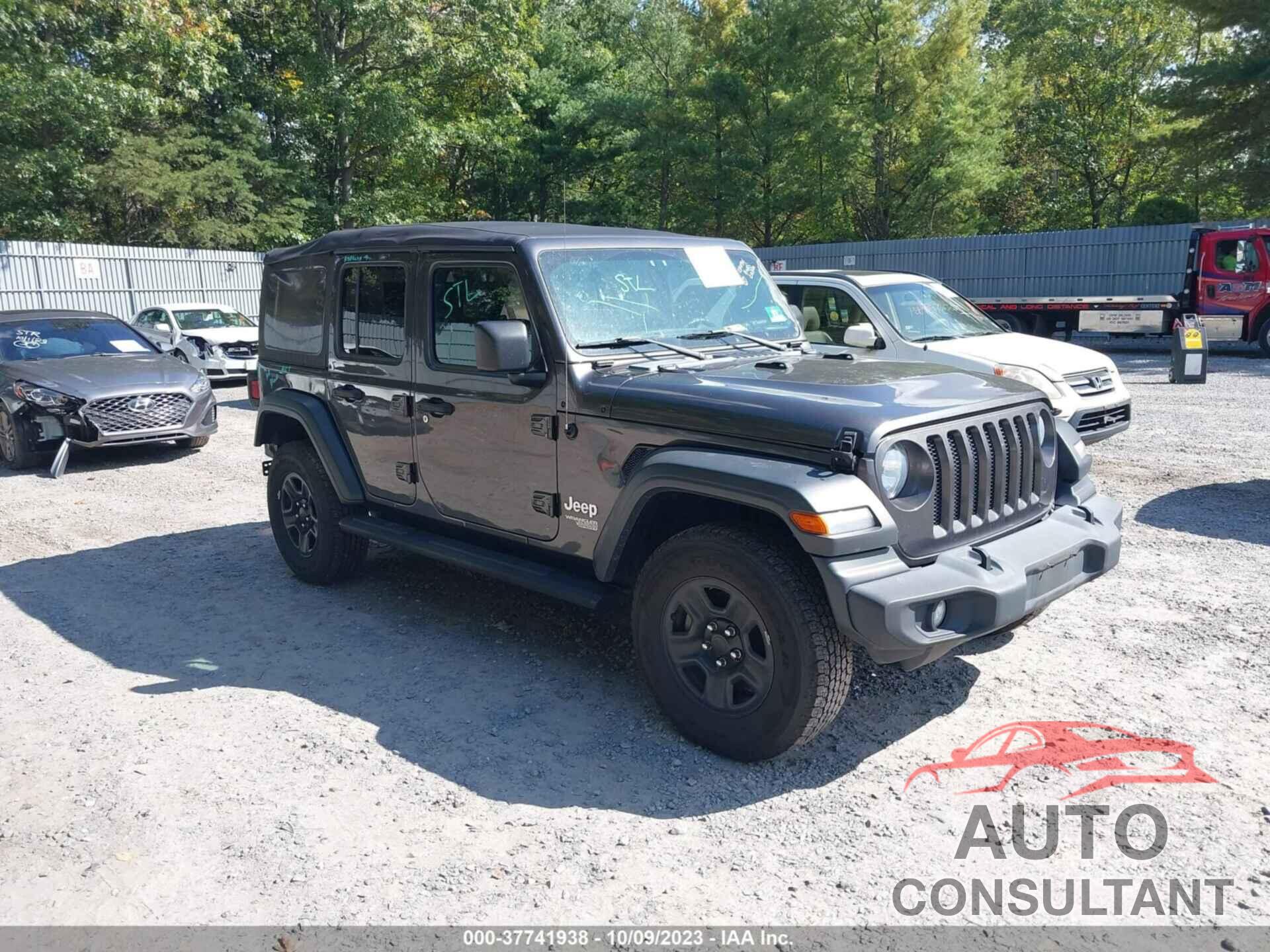 JEEP WRANGLER UNLIMITED 2018 - 1C4HJXDN9JW287013