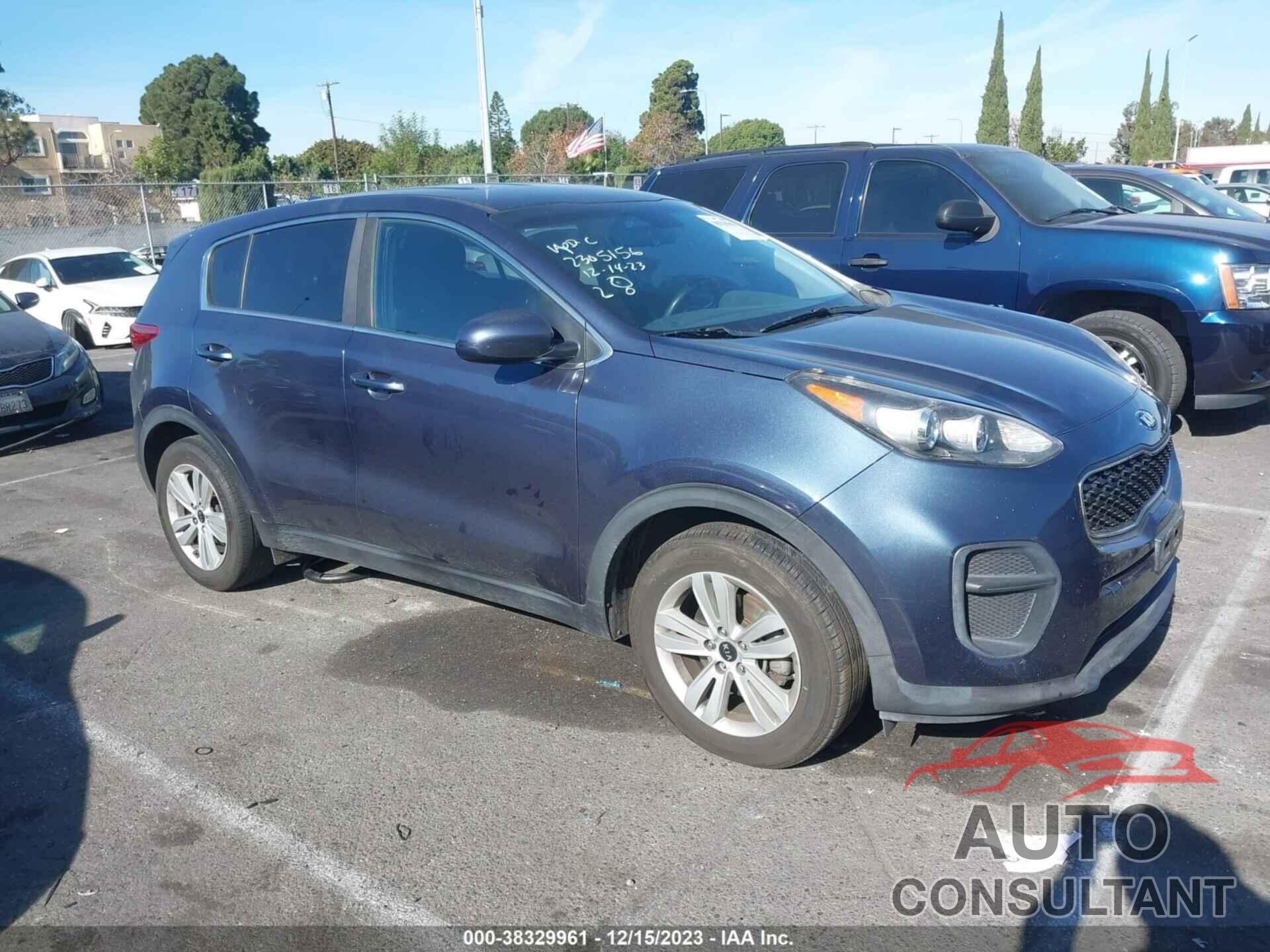 KIA SPORTAGE 2017 - KNDPM3AC2H7227044