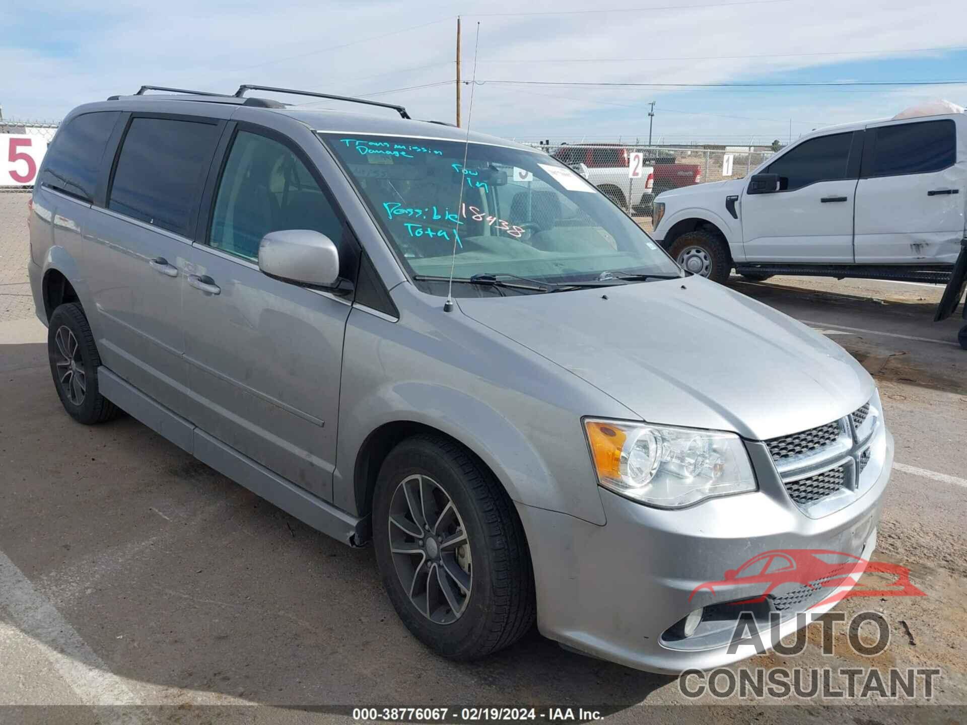 DODGE GRAND CARAVAN 2017 - 2C4RDGCGXHR690337