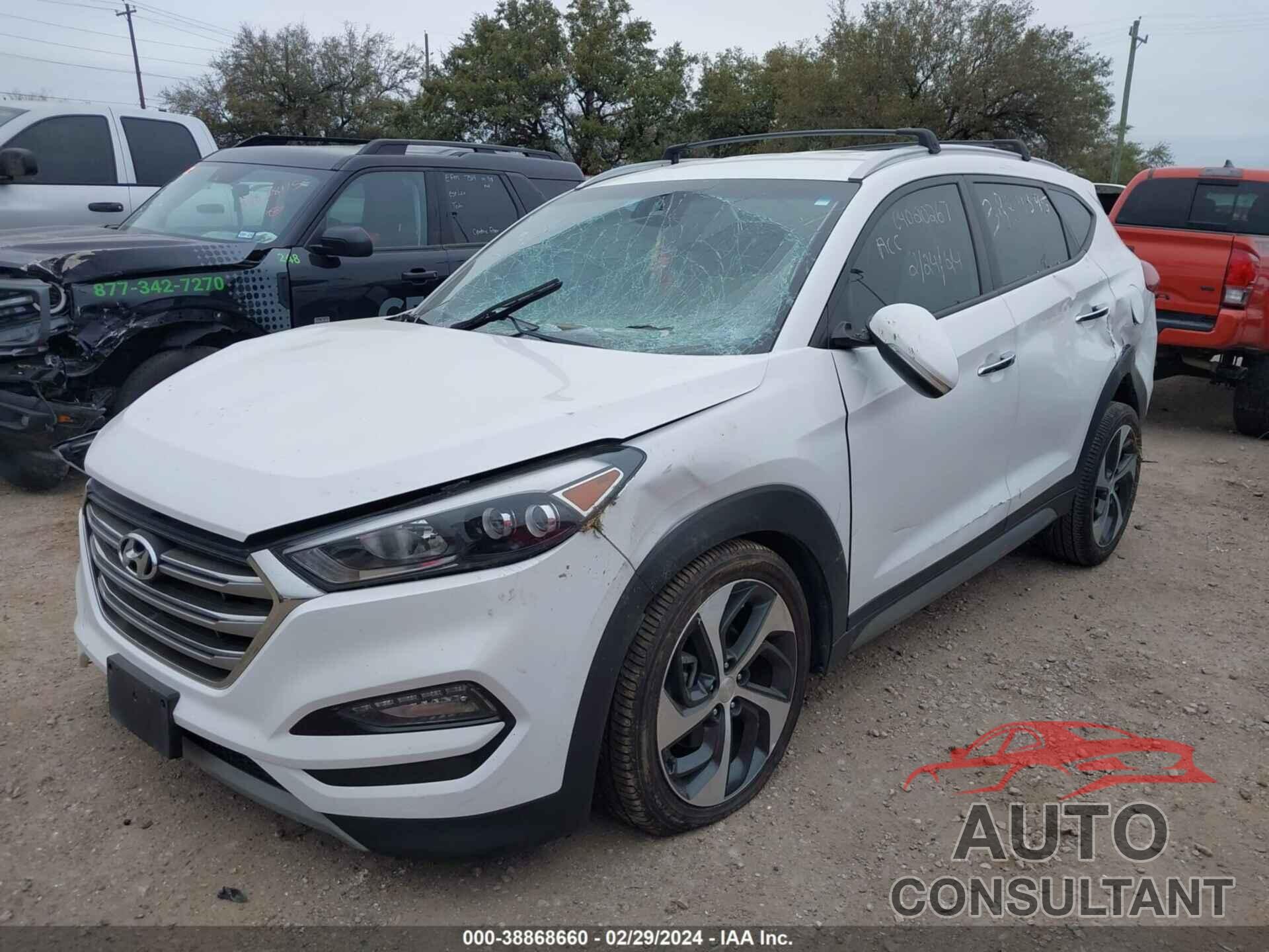 HYUNDAI TUCSON 2017 - KM8J33A23HU362238