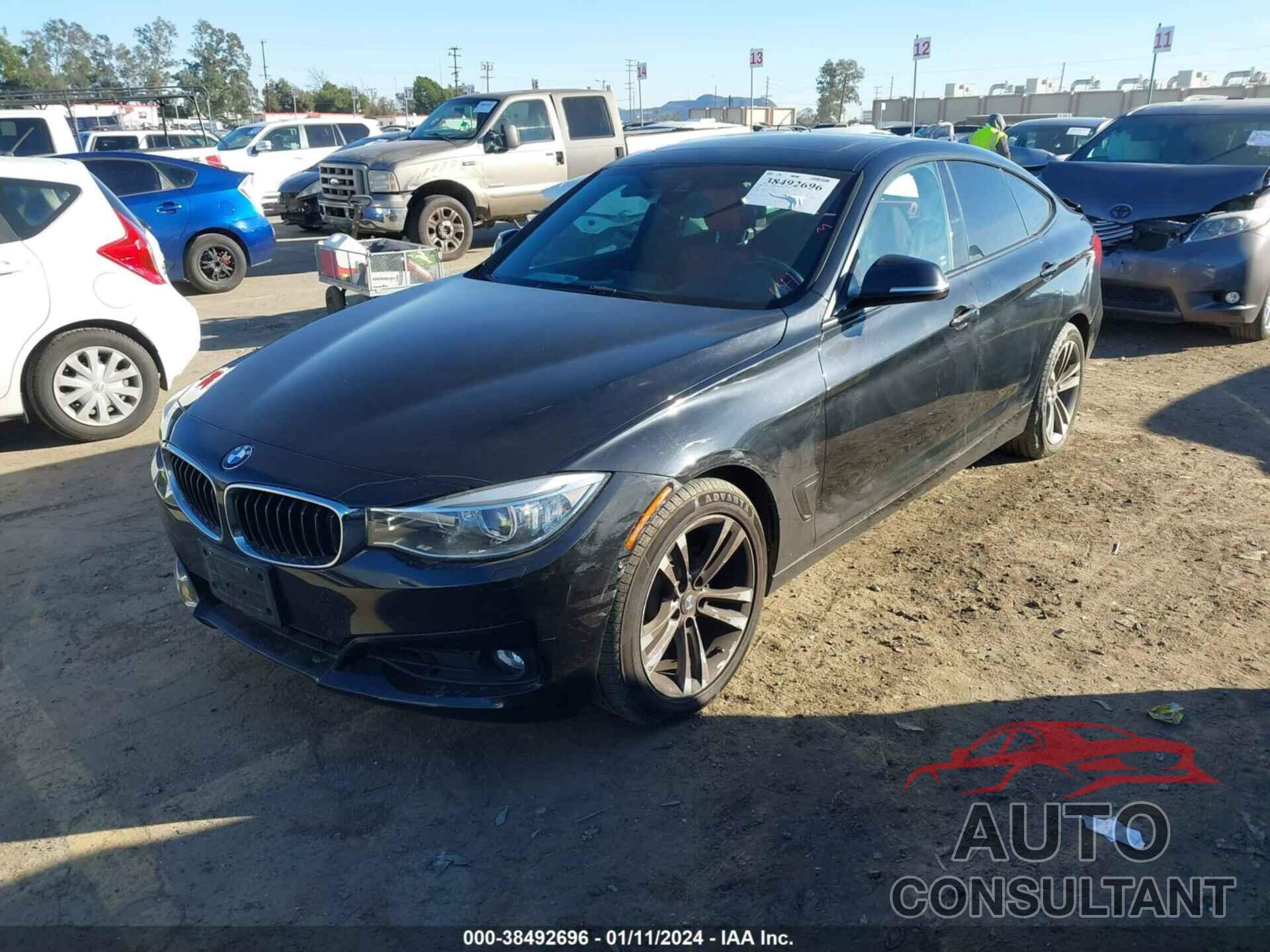 BMW 328I GRAN TURISMO 2016 - WBA8Z5C52GGS38220