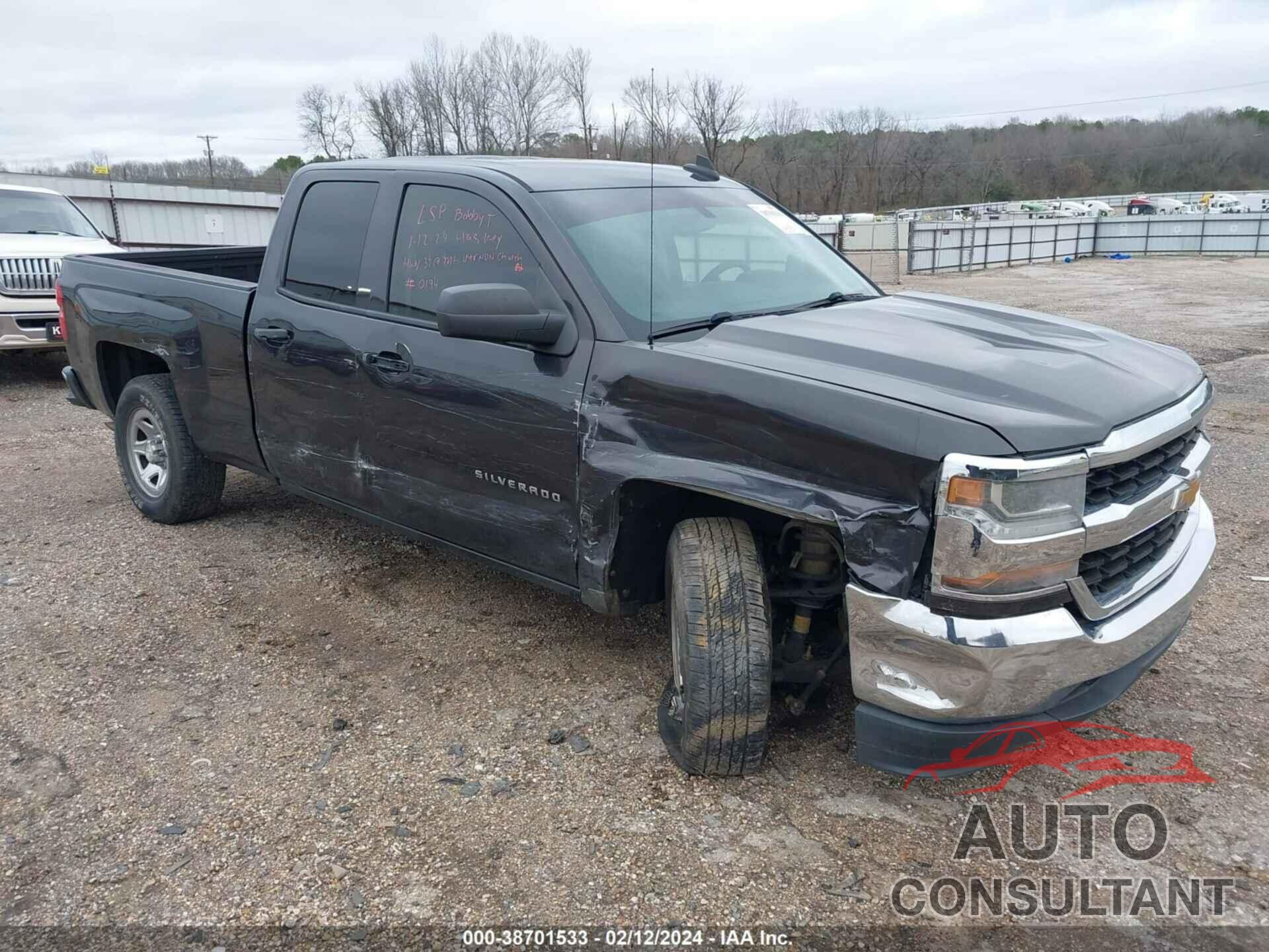 CHEVROLET SILVERADO 1500 2016 - 1GCRCNEH8GZ129278