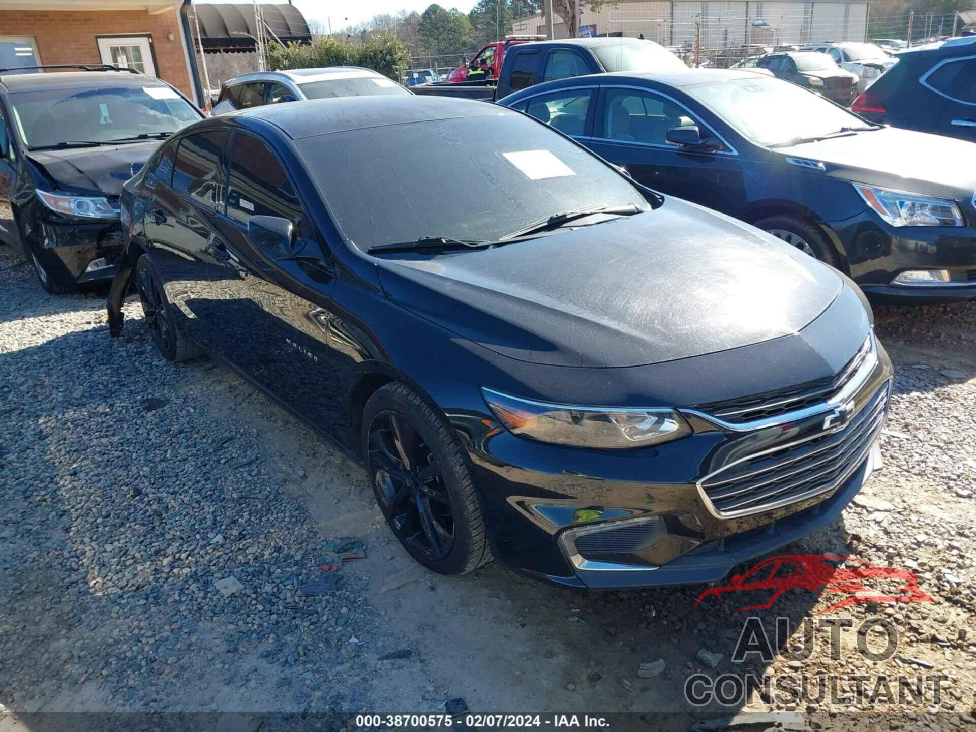 CHEVROLET MALIBU 2017 - 1G1ZE5ST5HF195916