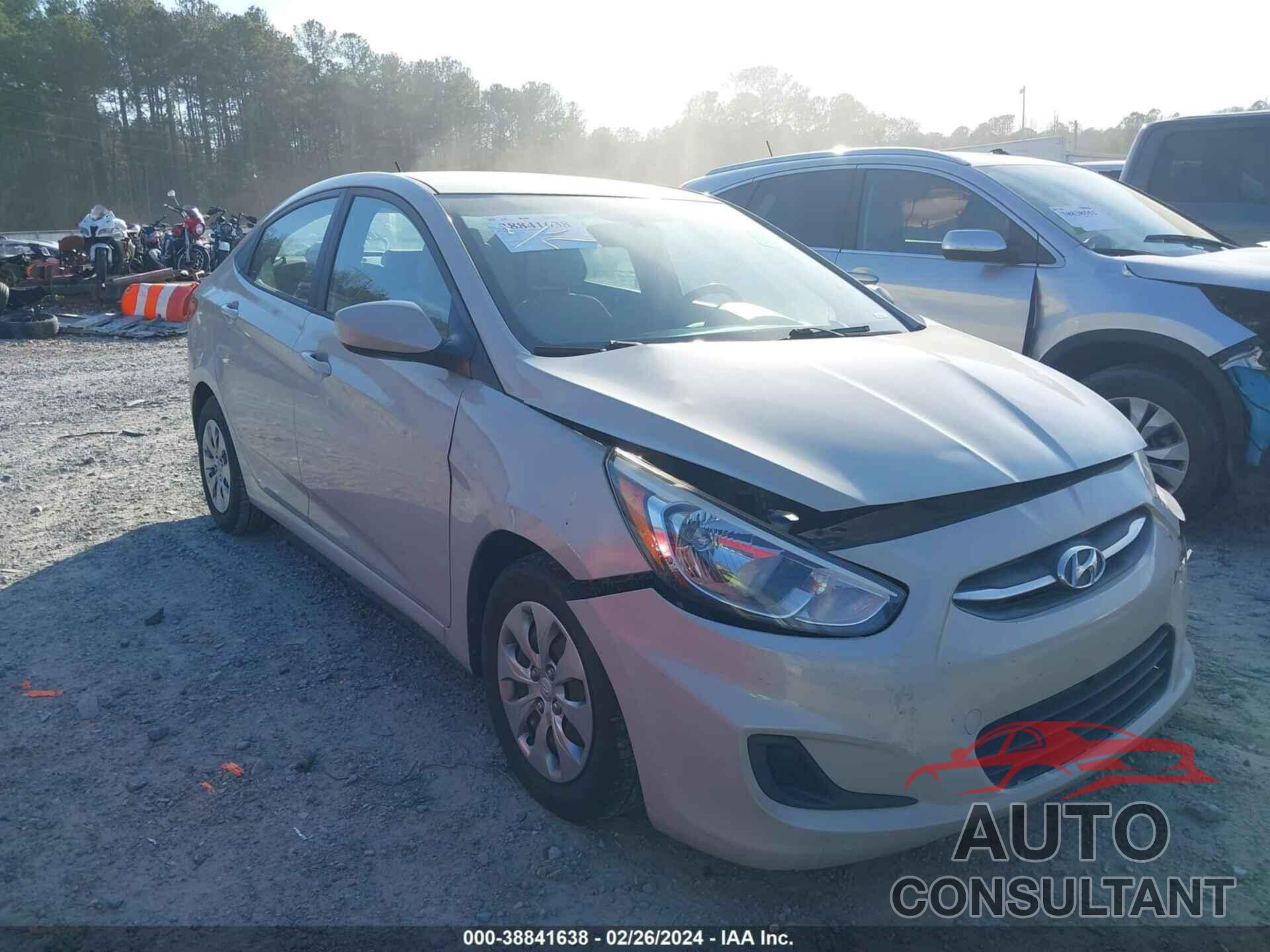 HYUNDAI ACCENT 2017 - KMHCT4AE7HU220144