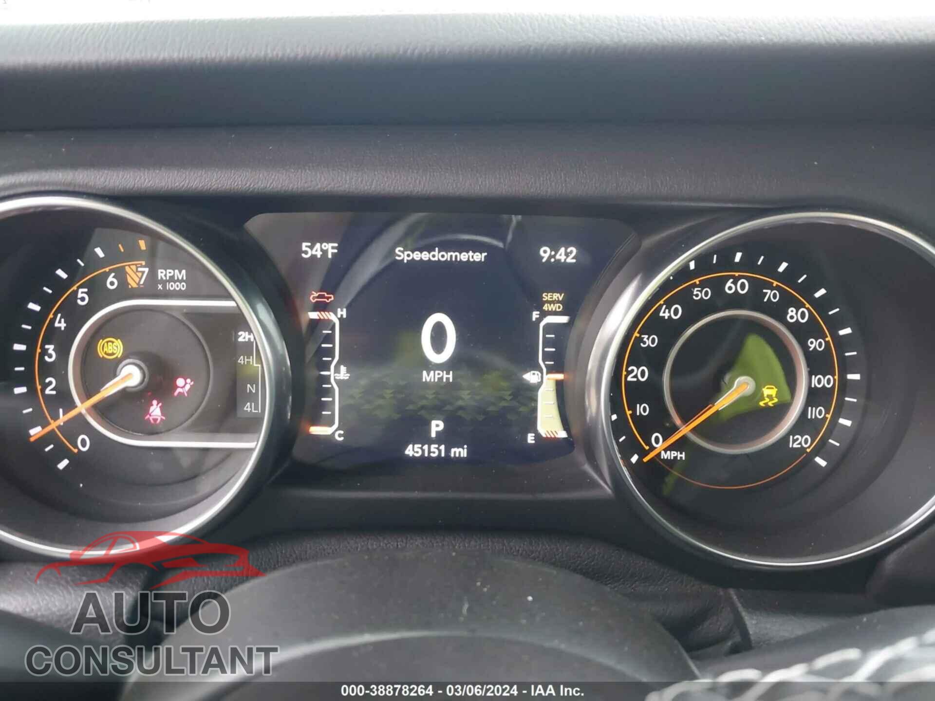 JEEP GLADIATOR 2021 - 1C6HJTFG4ML617841
