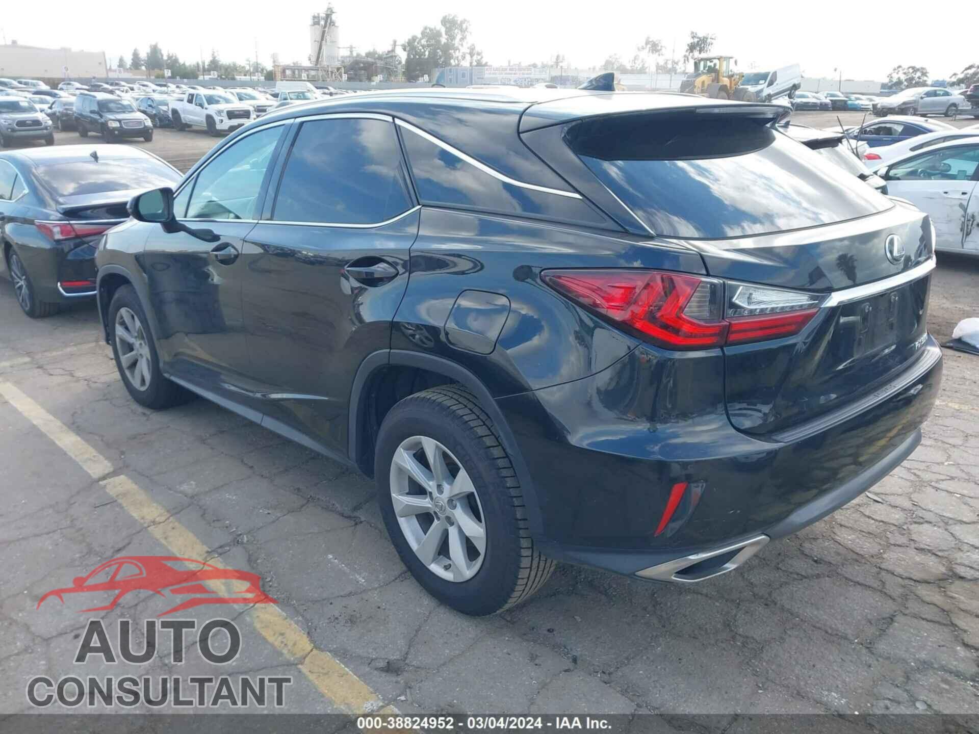 LEXUS RX 350 2017 - 2T2ZZMCA6HC036264