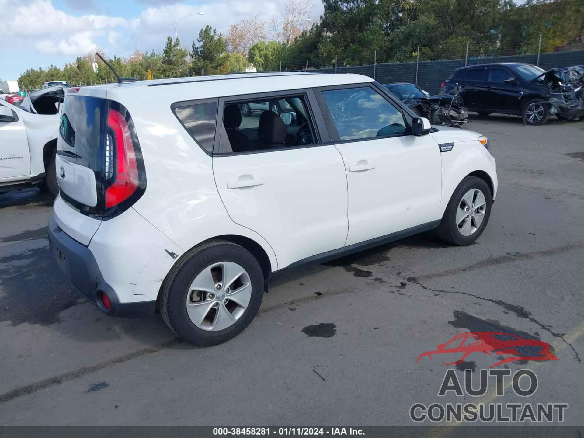 KIA SOUL 2016 - KNDJN2A28G7320279