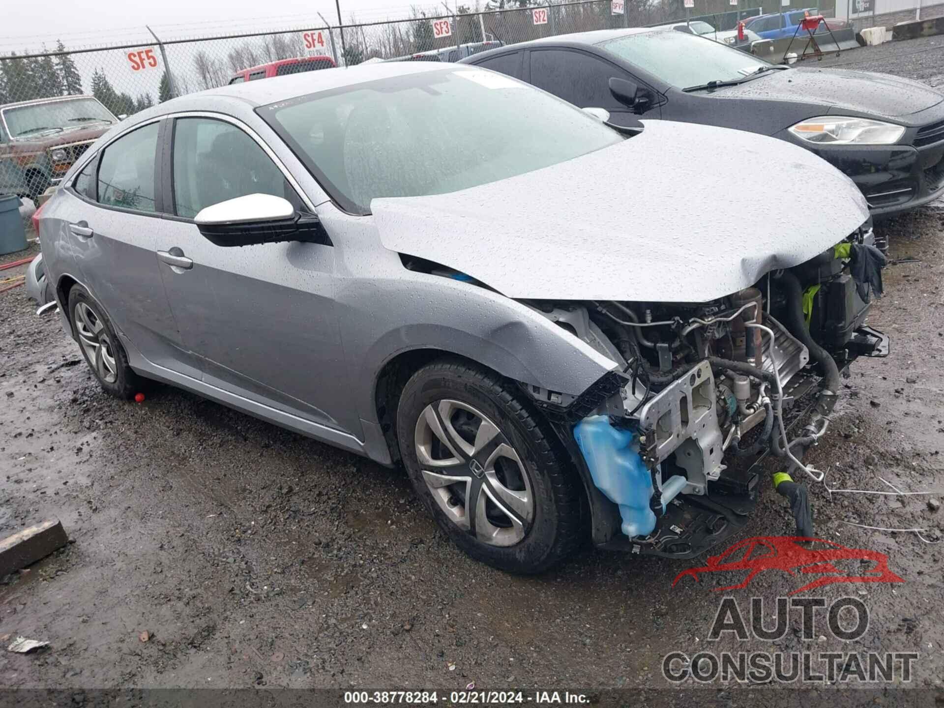 HONDA CIVIC 2018 - 2HGFC2F57JH566381