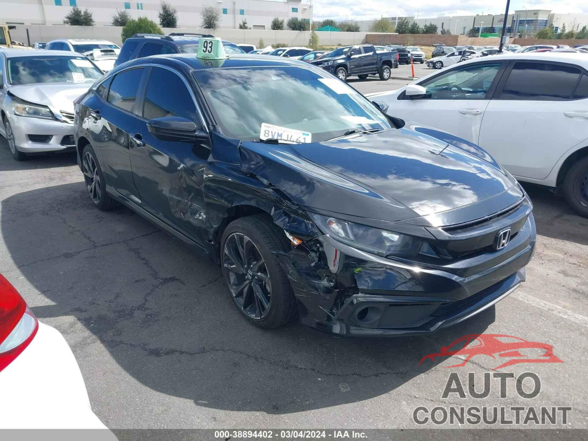 HONDA CIVIC 2021 - 2HGFC2F83MH511120