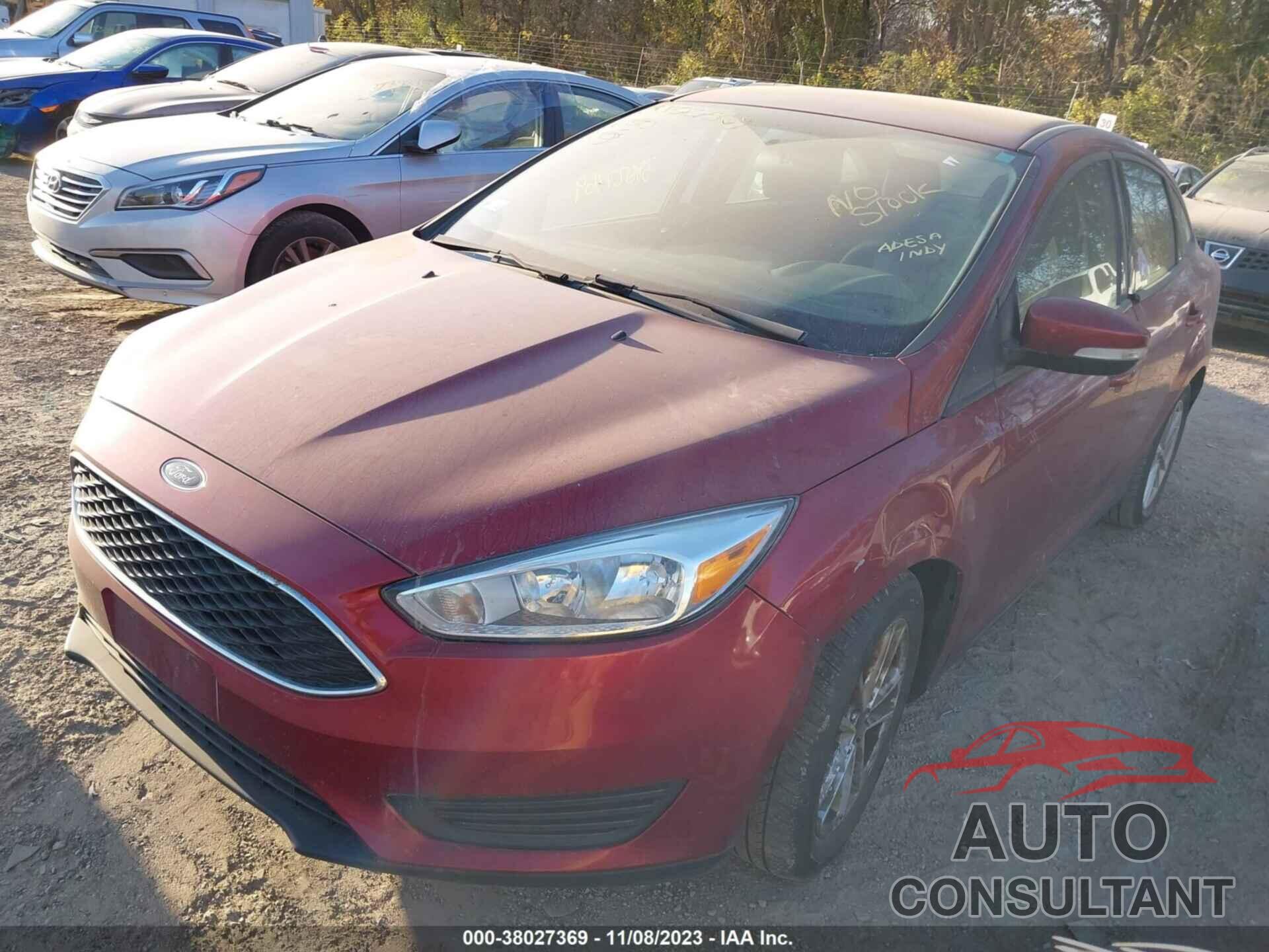 FORD FOCUS 2017 - 1FADP3F25HL218782