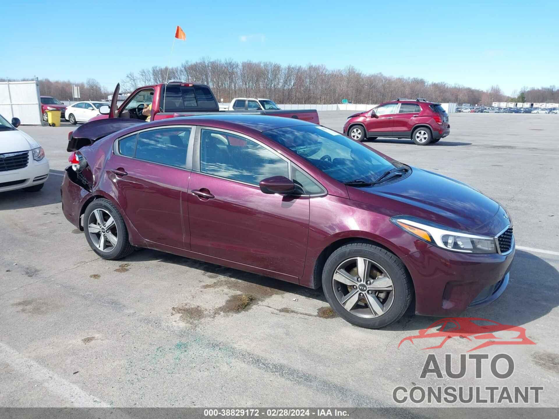 KIA FORTE 2018 - 3KPFL4A72JE244696