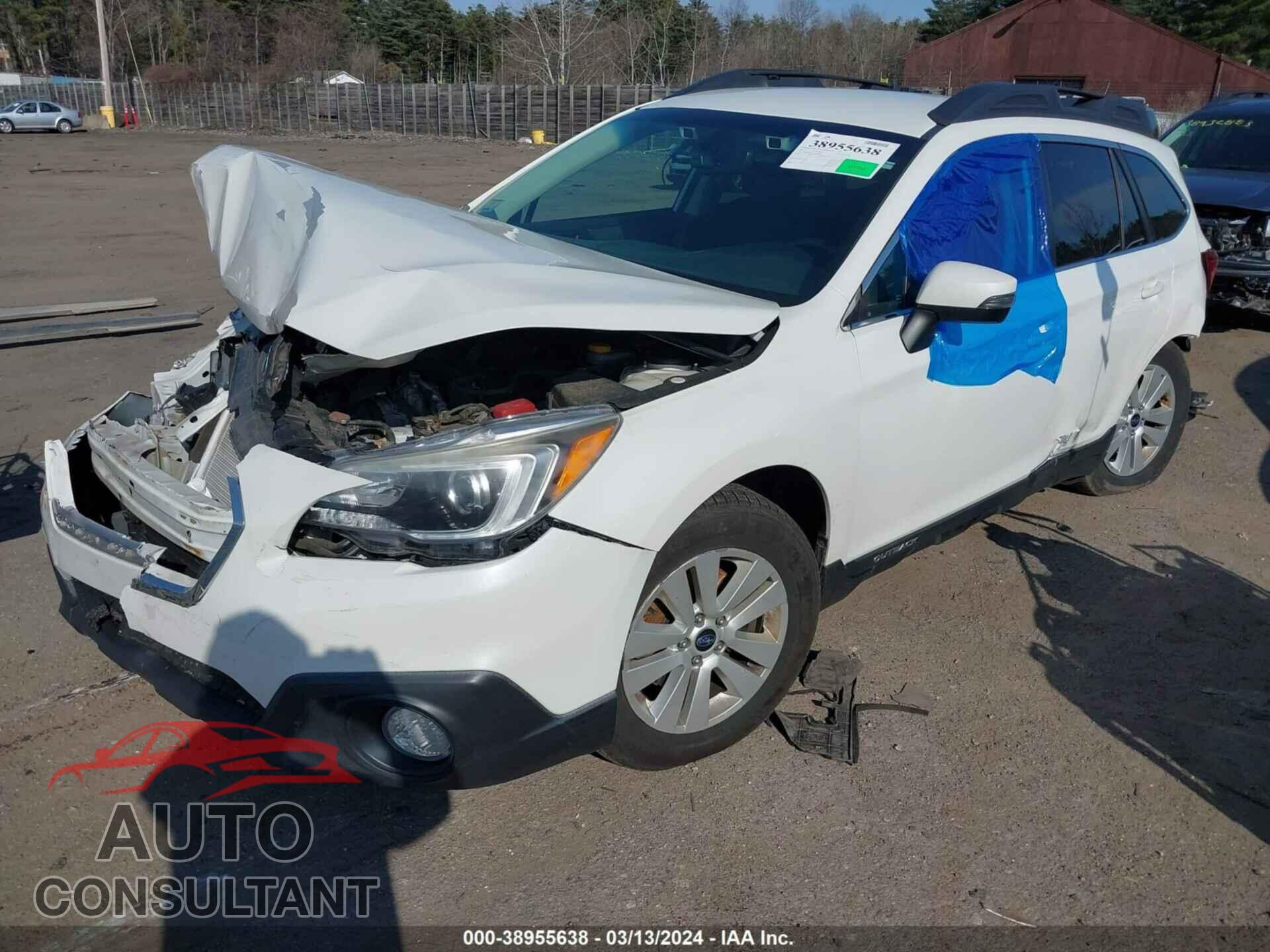 SUBARU OUTBACK 2017 - 4S4BSAFC1H3316670