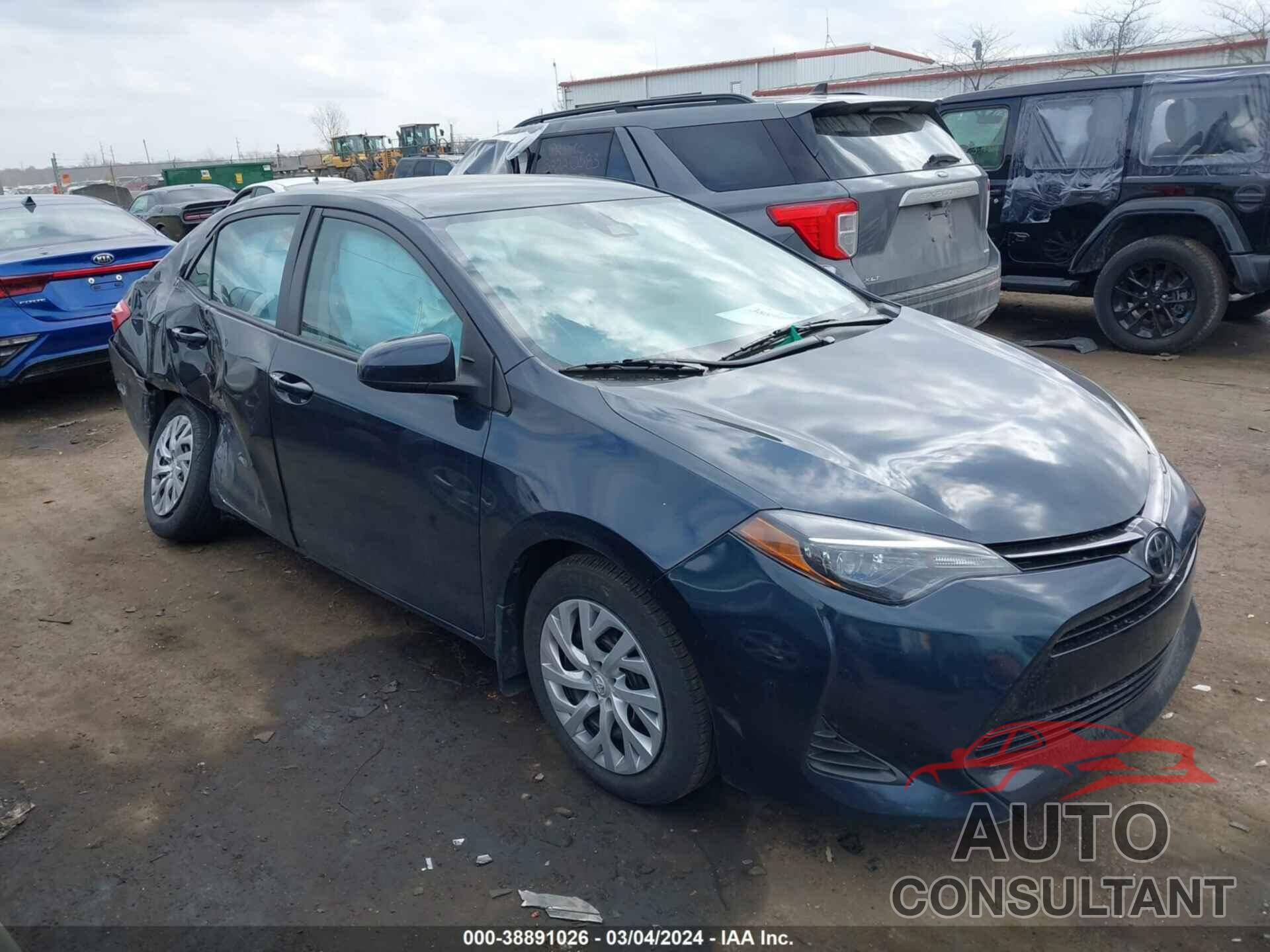 TOYOTA COROLLA 2019 - 2T1BURHE7KC232217