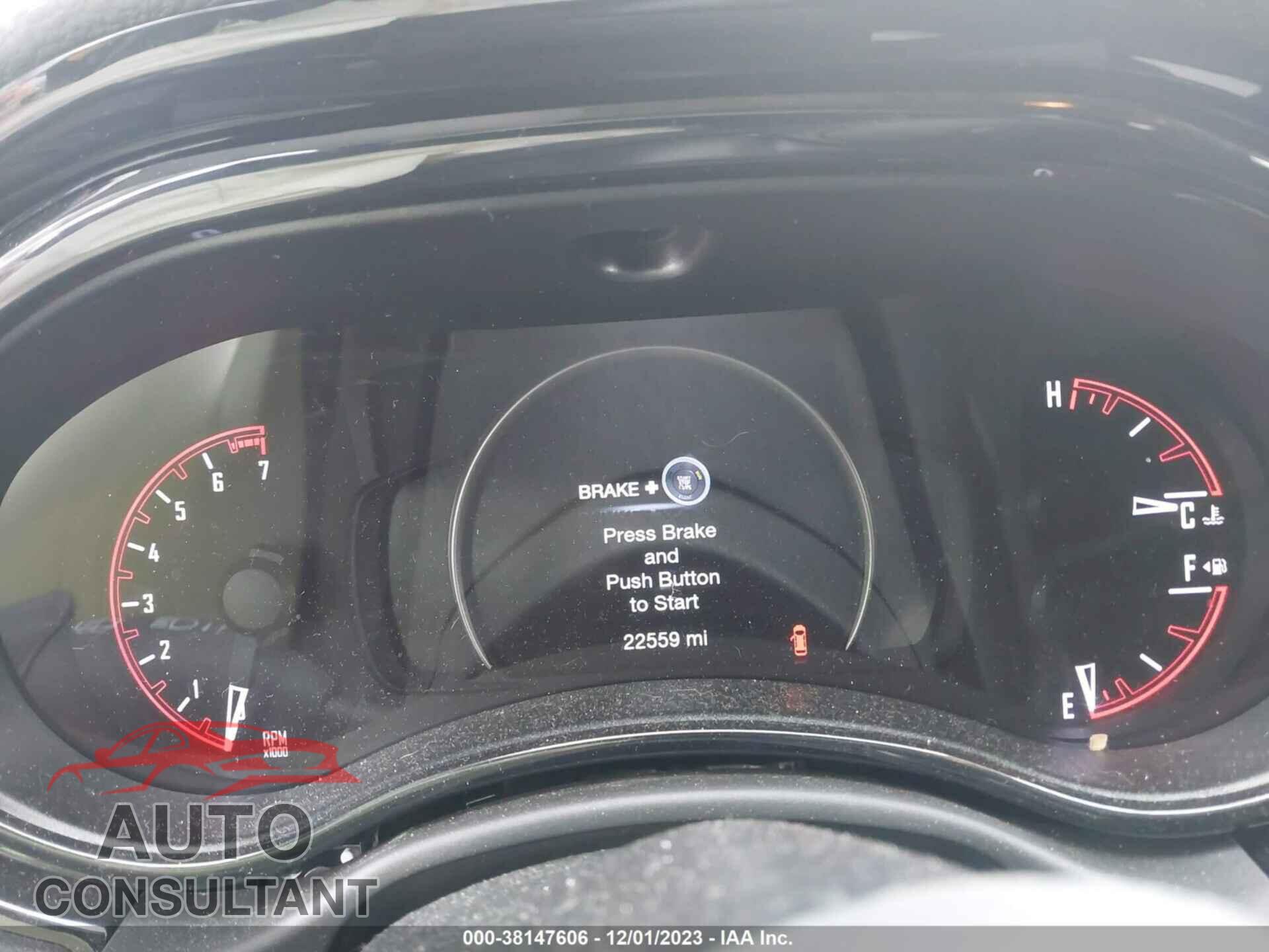 DODGE DURANGO 2022 - 1C4RDJAG1NC160147