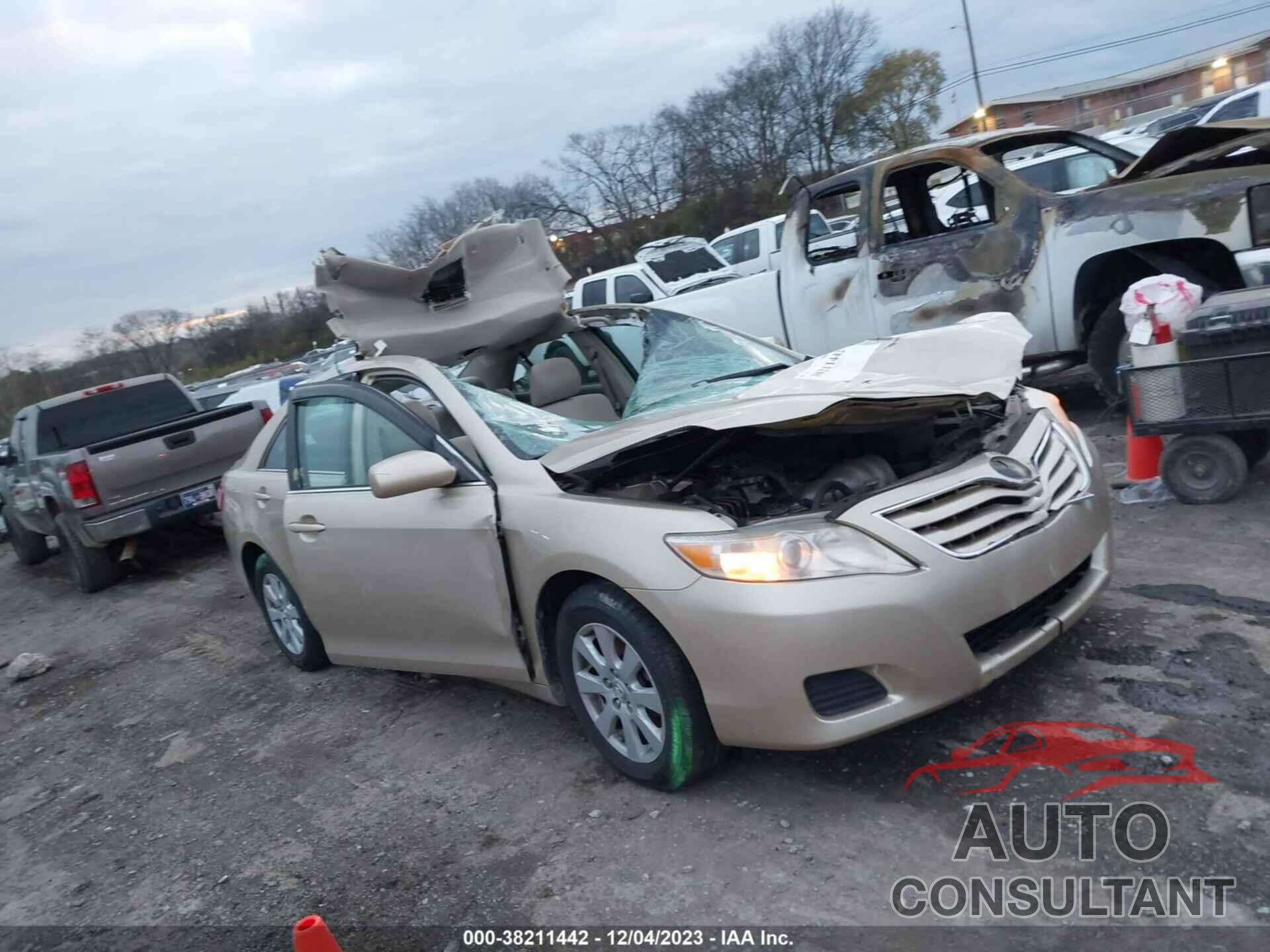 TOYOTA CAMRY 2010 - 4T4BF3EK5AR070544