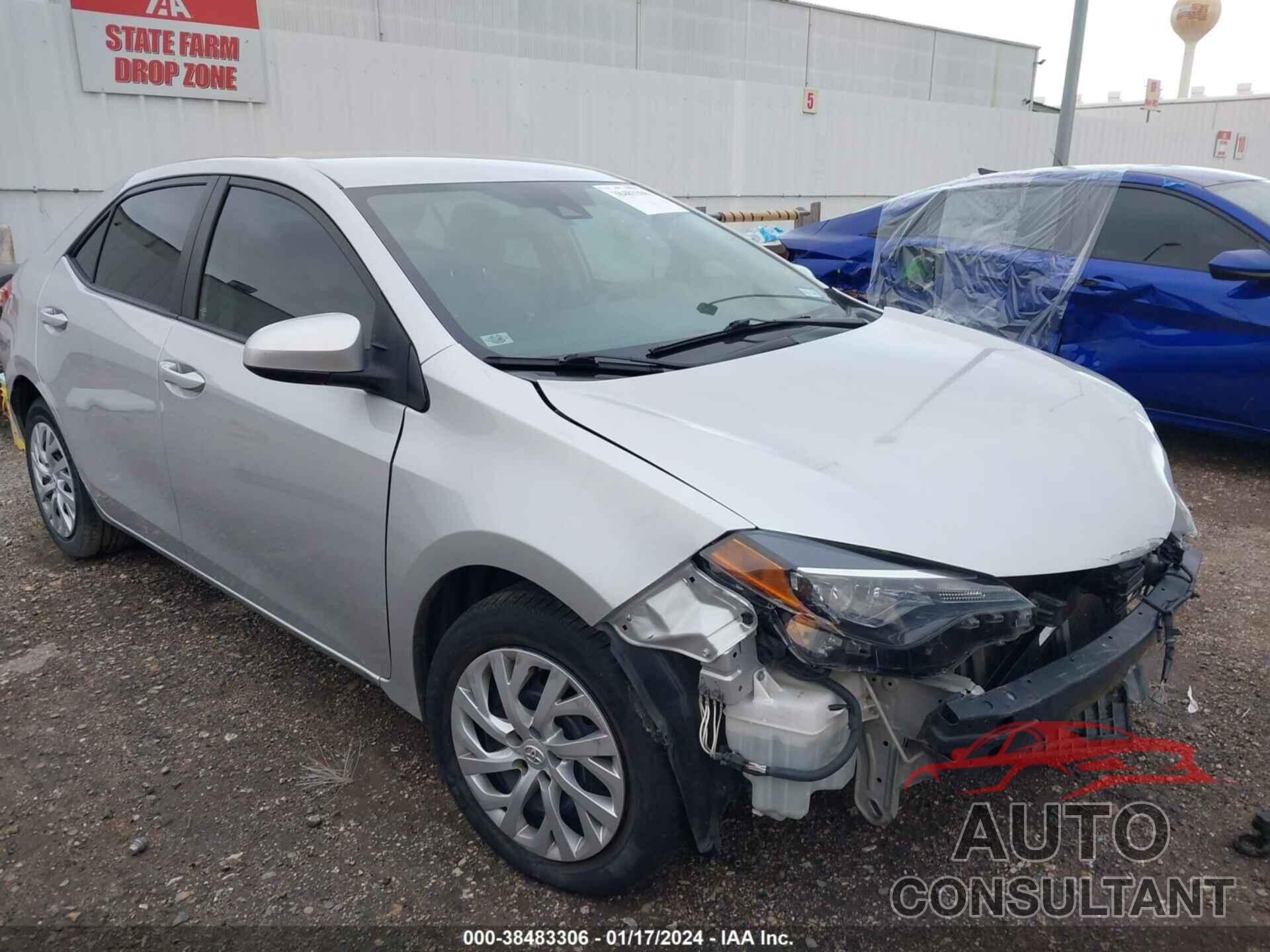 TOYOTA COROLLA 2017 - 5YFBURHE8HP684461