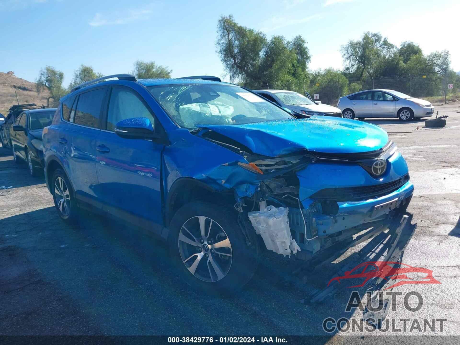 TOYOTA RAV4 2018 - 2T3WFREV4JW429902