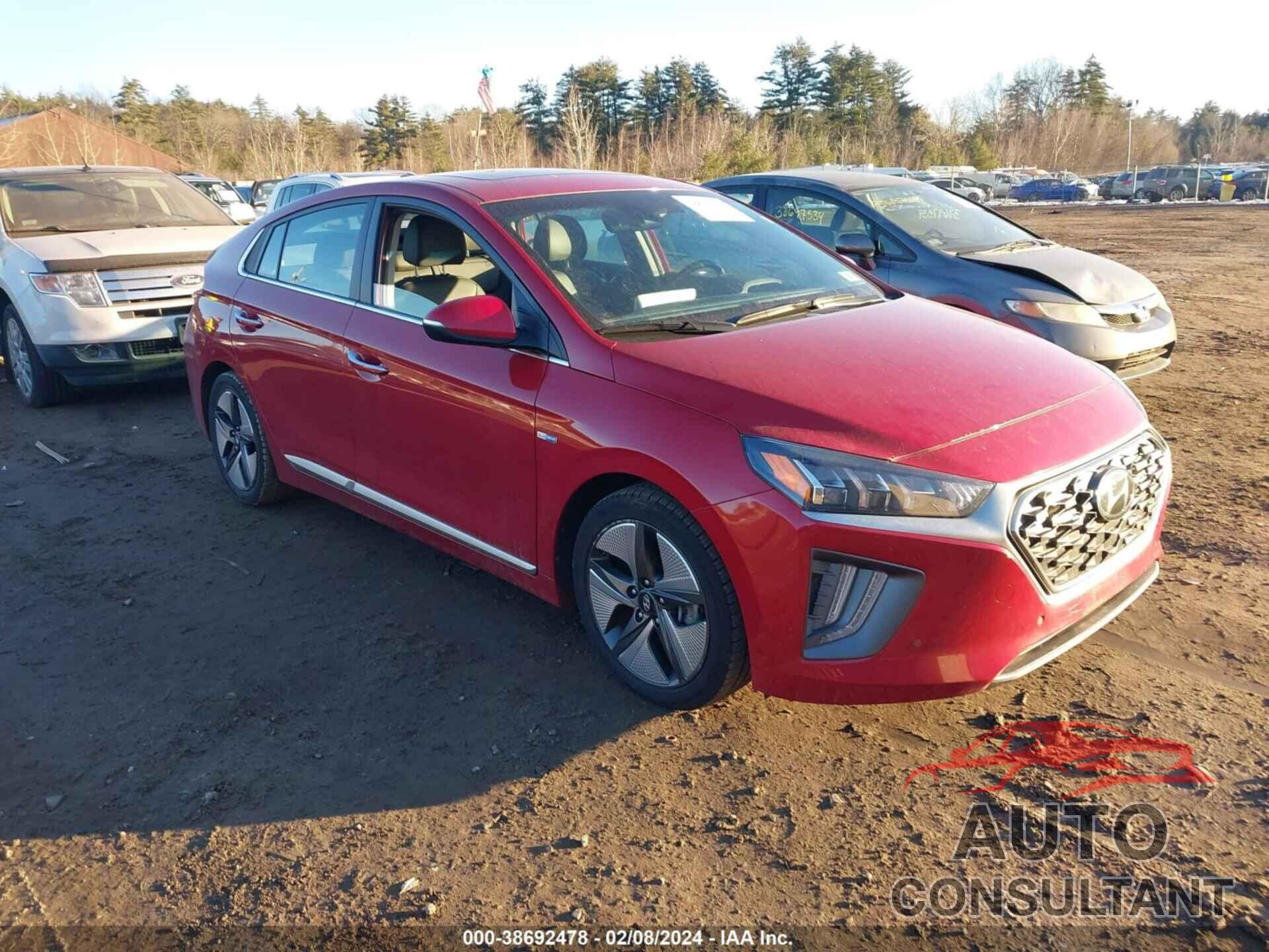 HYUNDAI IONIQ HYBRID 2020 - KMHC05LC1LU242062