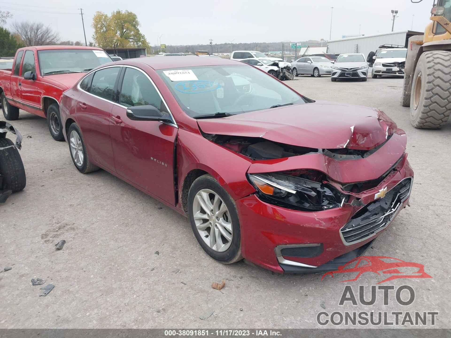CHEVROLET MALIBU 2017 - 1G1ZE5STXHF167514