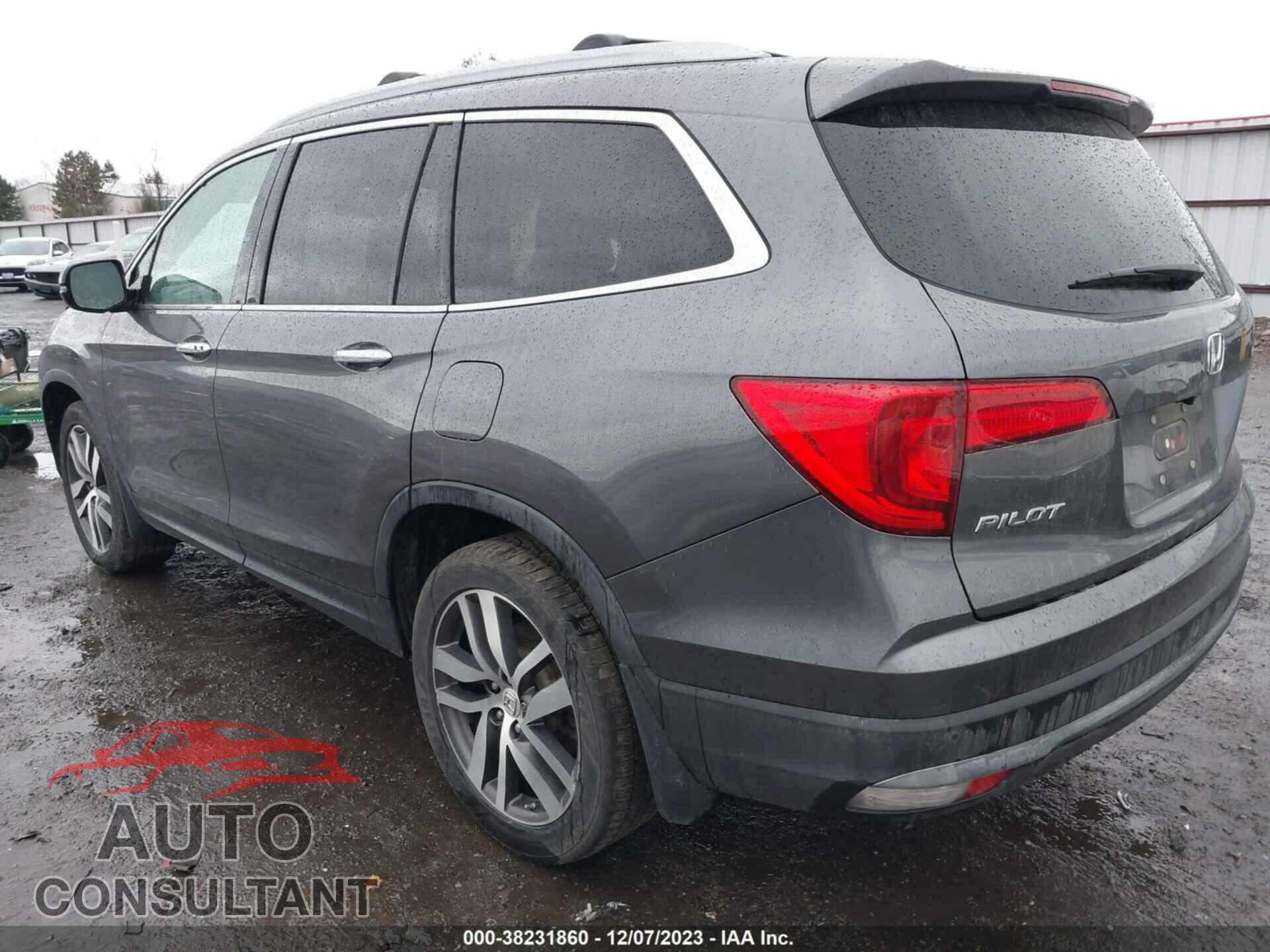 HONDA PILOT 2017 - 5FNYF6H90HB063247