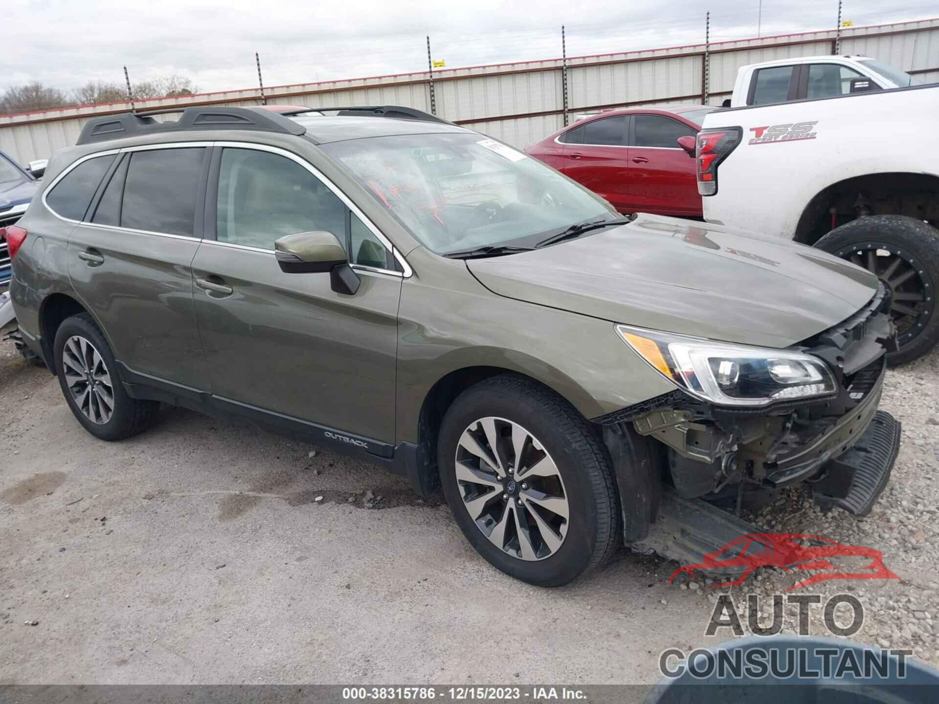 SUBARU OUTBACK 2017 - 4S4BSANC8H3380111