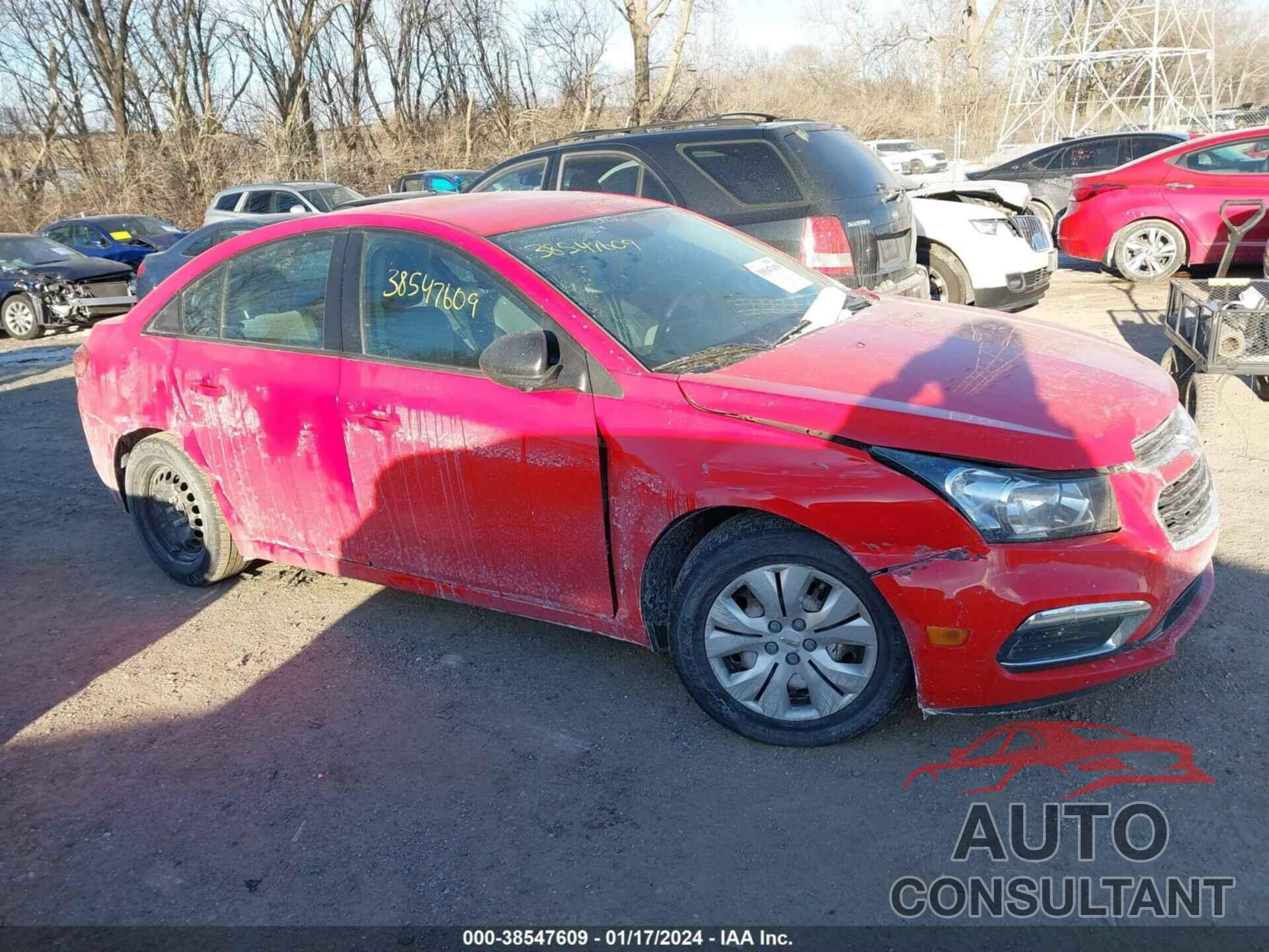 CHEVROLET CRUZE LIMITED 2016 - 1G1PC5SHXG7102809