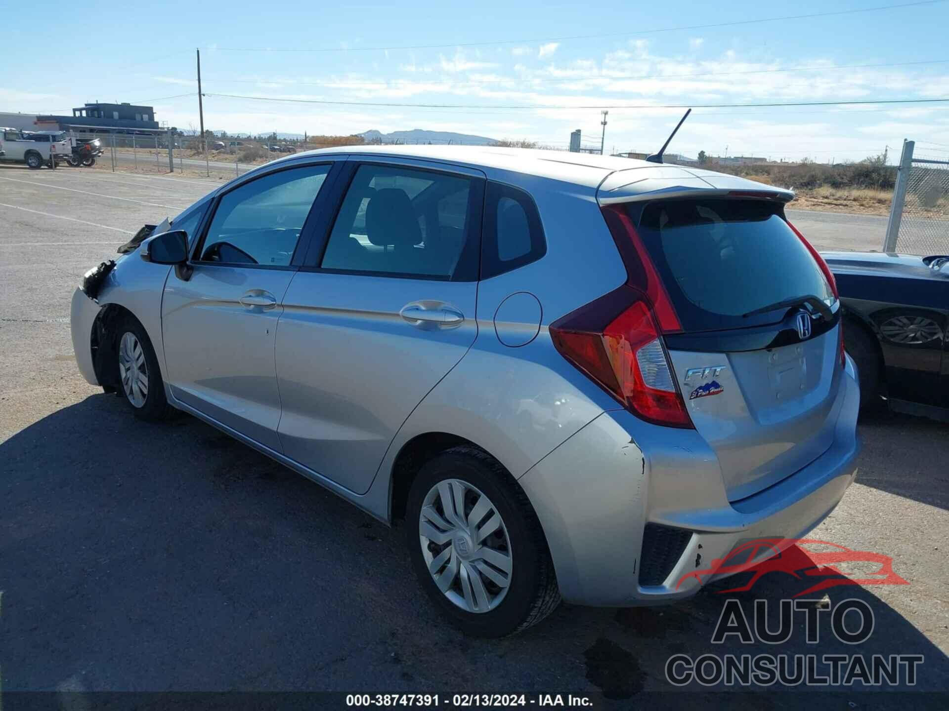 HONDA FIT 2016 - JHMGK5H52GS014372