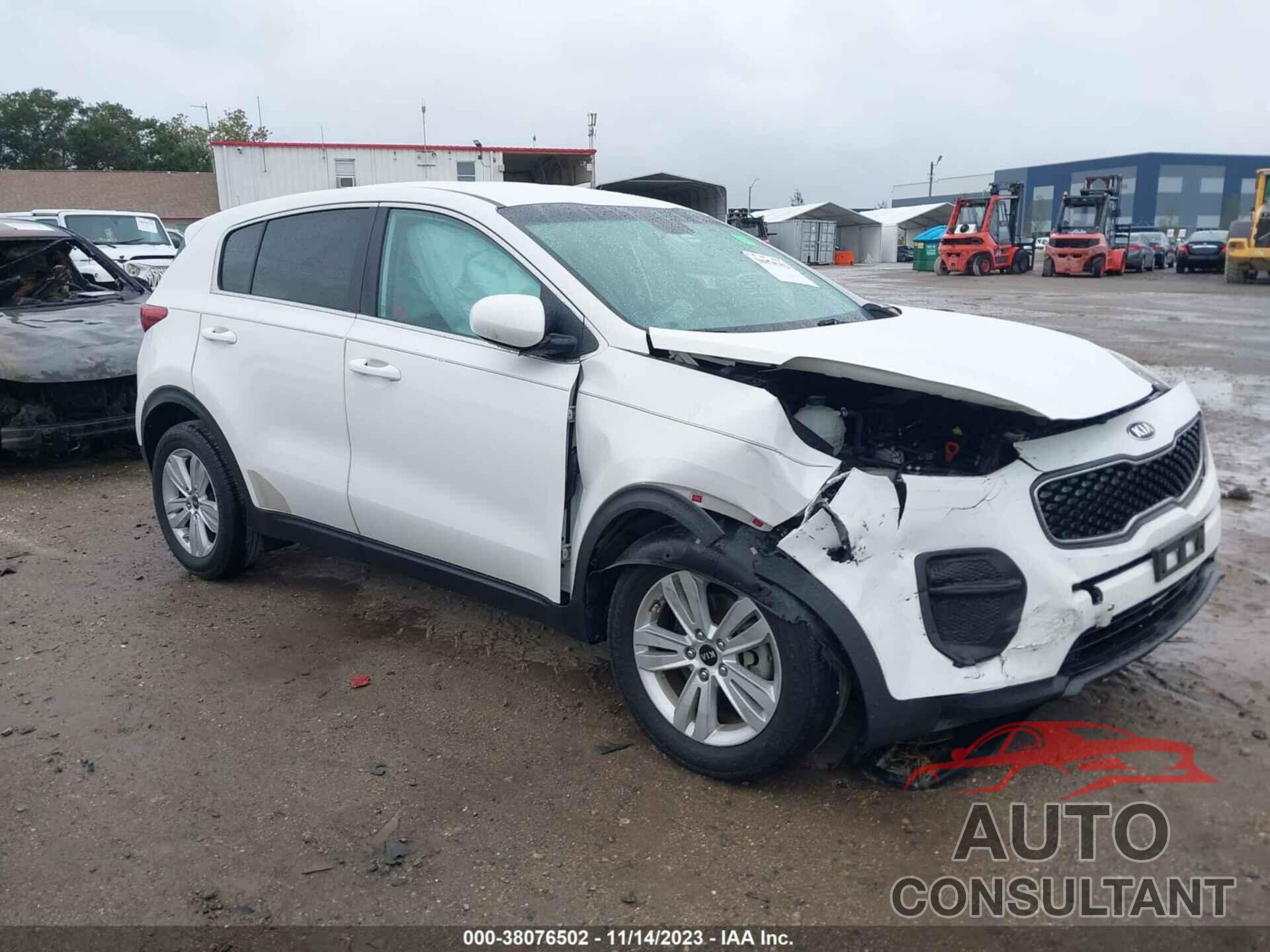 KIA SPORTAGE 2017 - KNDPM3AC5H7299856