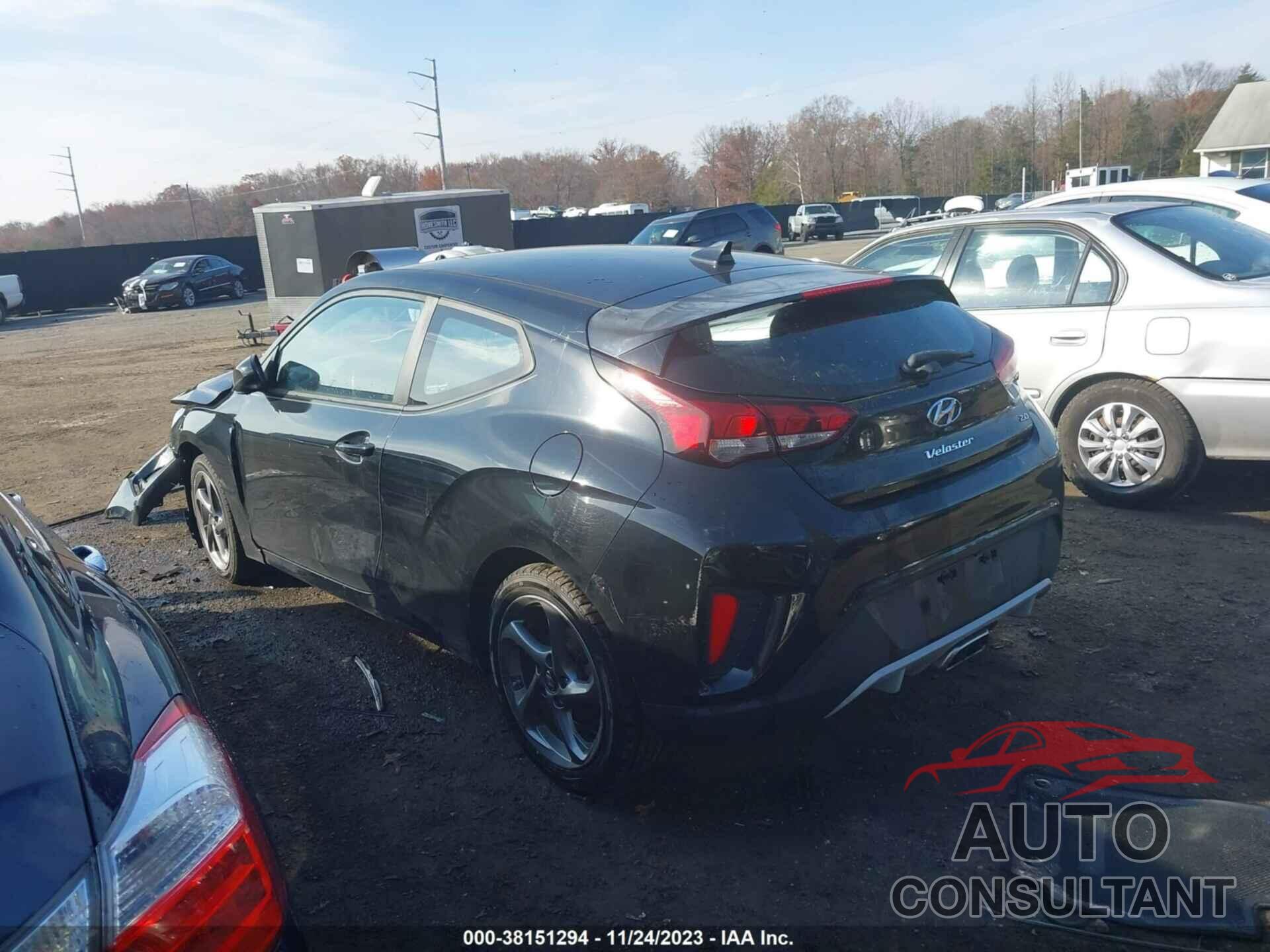 HYUNDAI VELOSTER 2019 - KMHTG6AFXKU006152