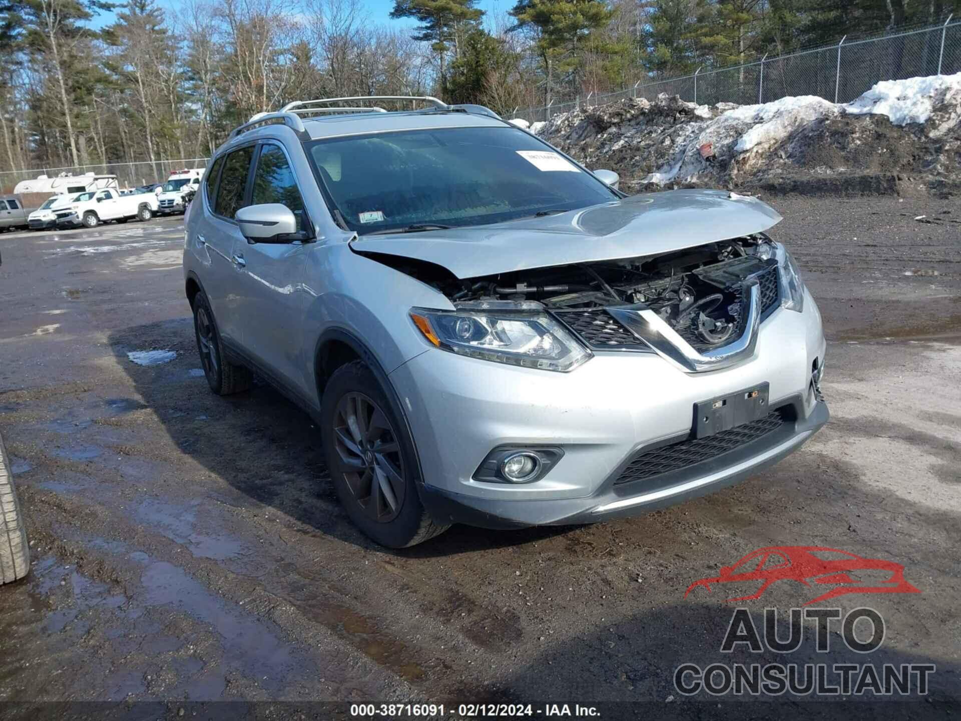 NISSAN ROGUE 2016 - 5N1AT2MV2GC880975