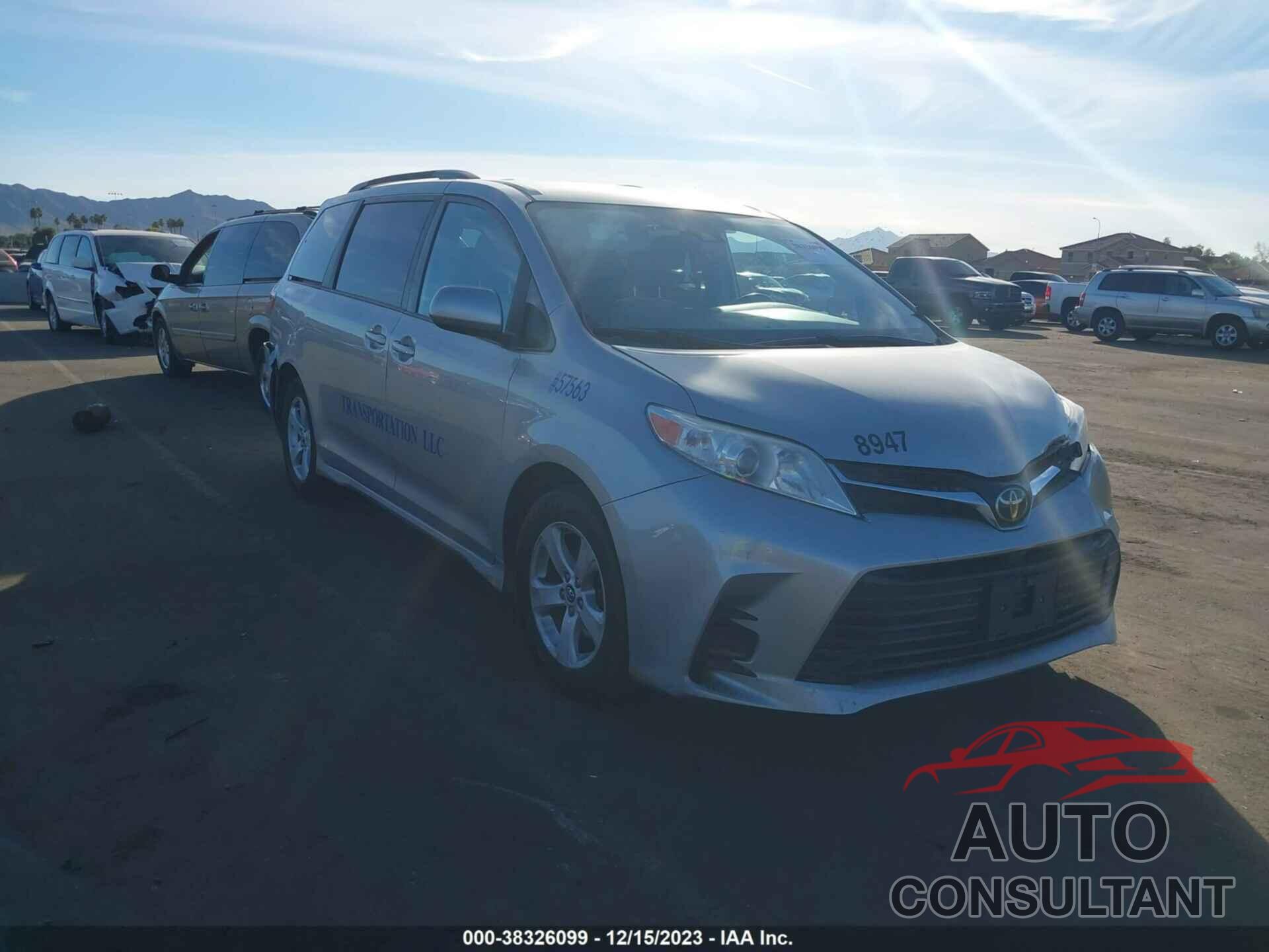 TOYOTA SIENNA 2020 - 5TDKZ3DC6LS048947