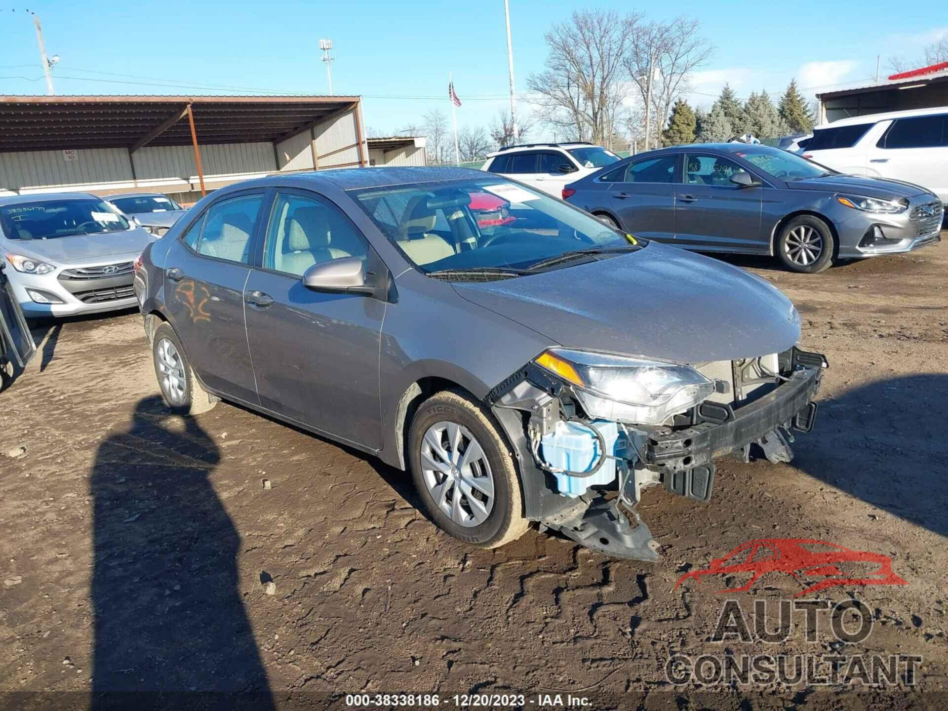 TOYOTA COROLLA 2016 - 2T1BPRHE5GC522955