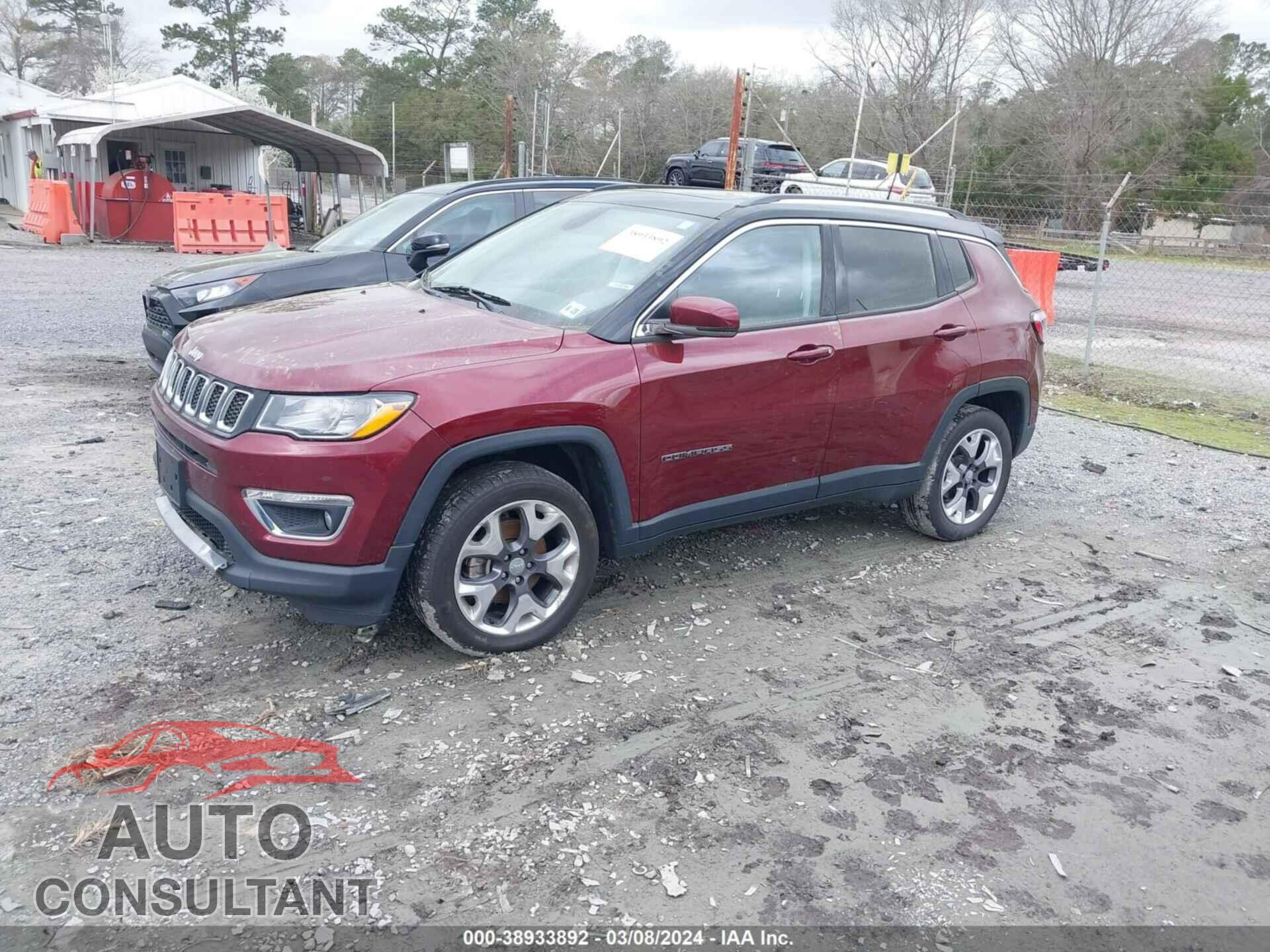 JEEP COMPASS 2020 - 3C4NJDCB6LT209256