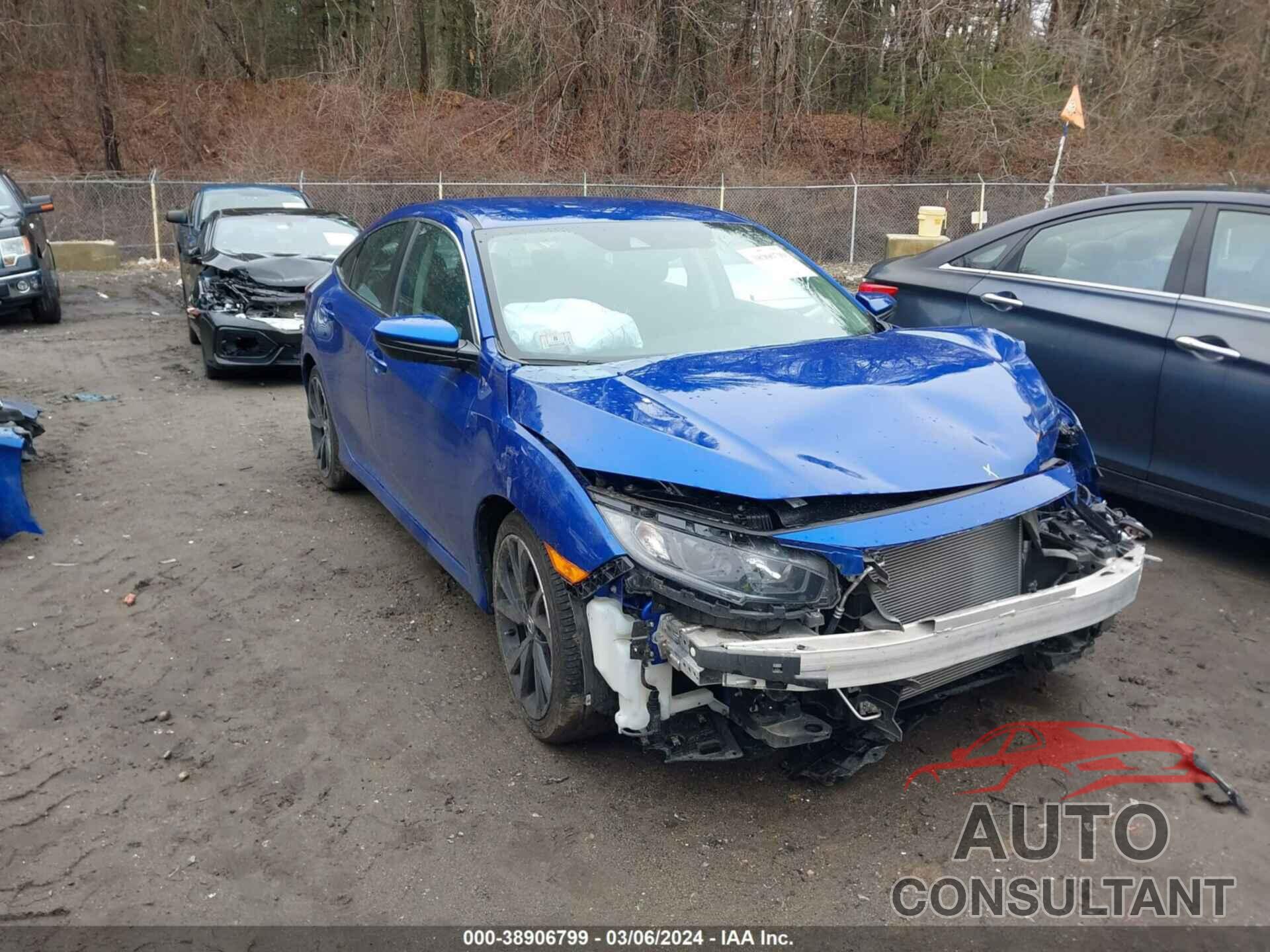 HONDA CIVIC 2019 - 2HGFC2F64KH559964