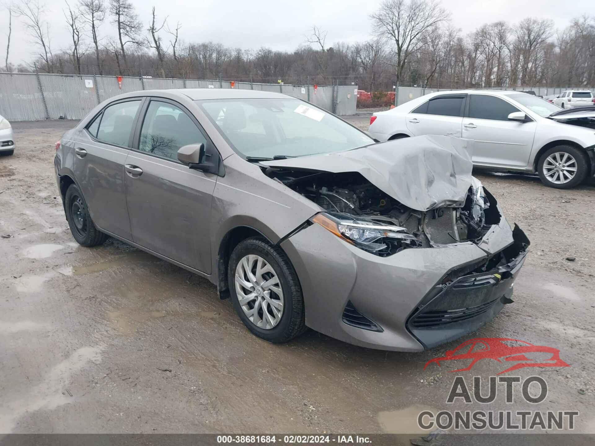 TOYOTA COROLLA 2017 - 2T1BURHE8HC840854