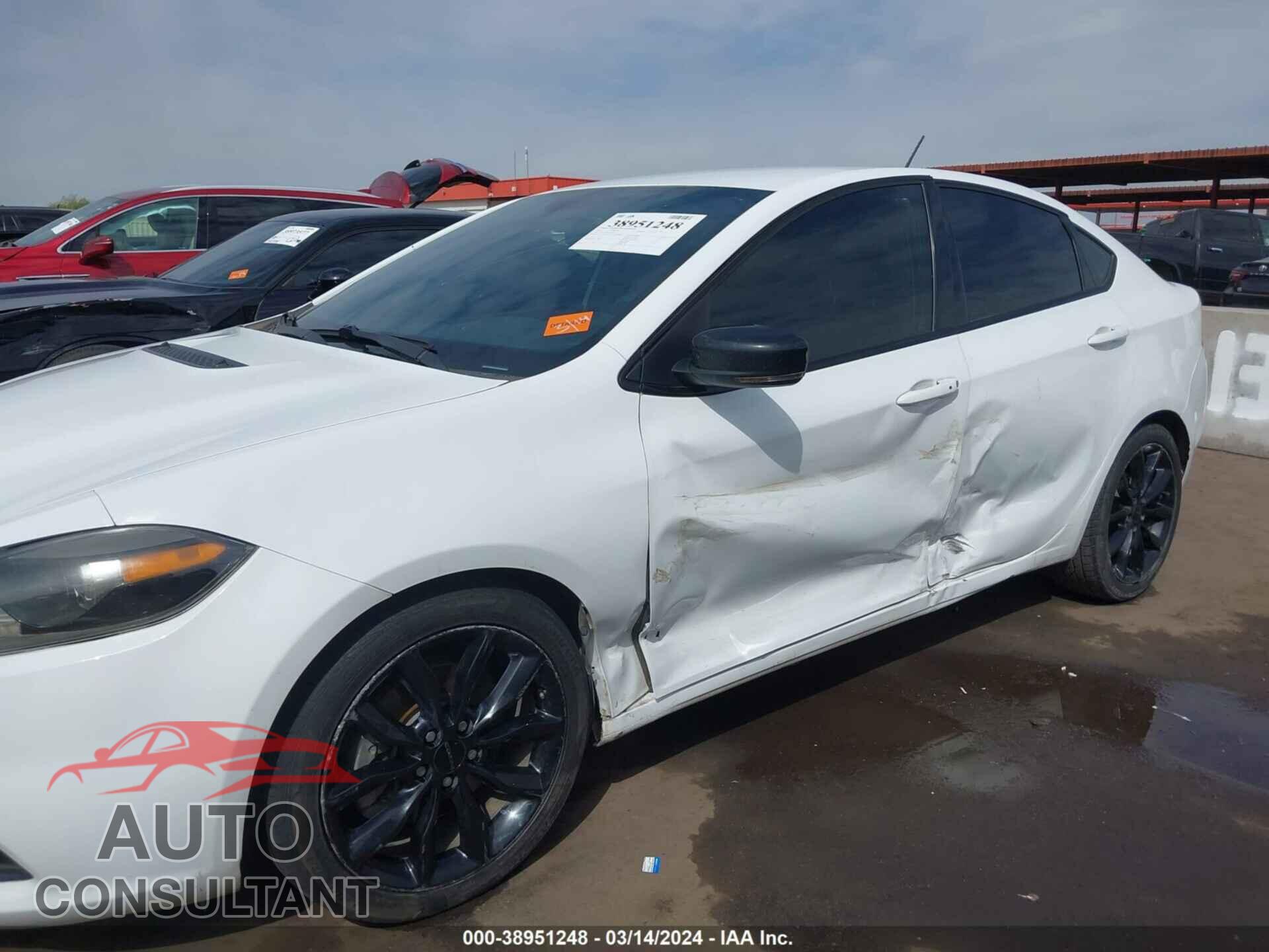 DODGE DART 2016 - 1C3CDFEB5GD701722