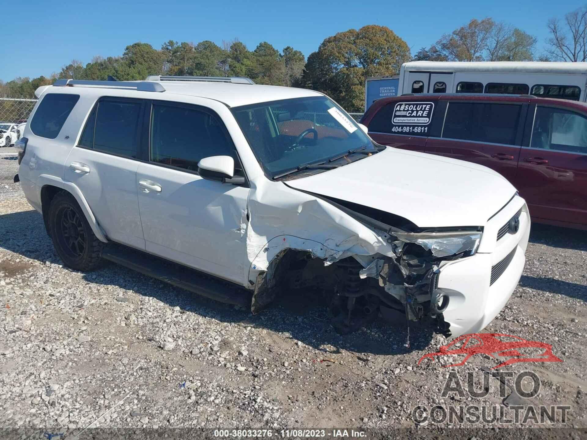 TOYOTA 4RUNNER 2017 - JTEZU5JR7H5153958