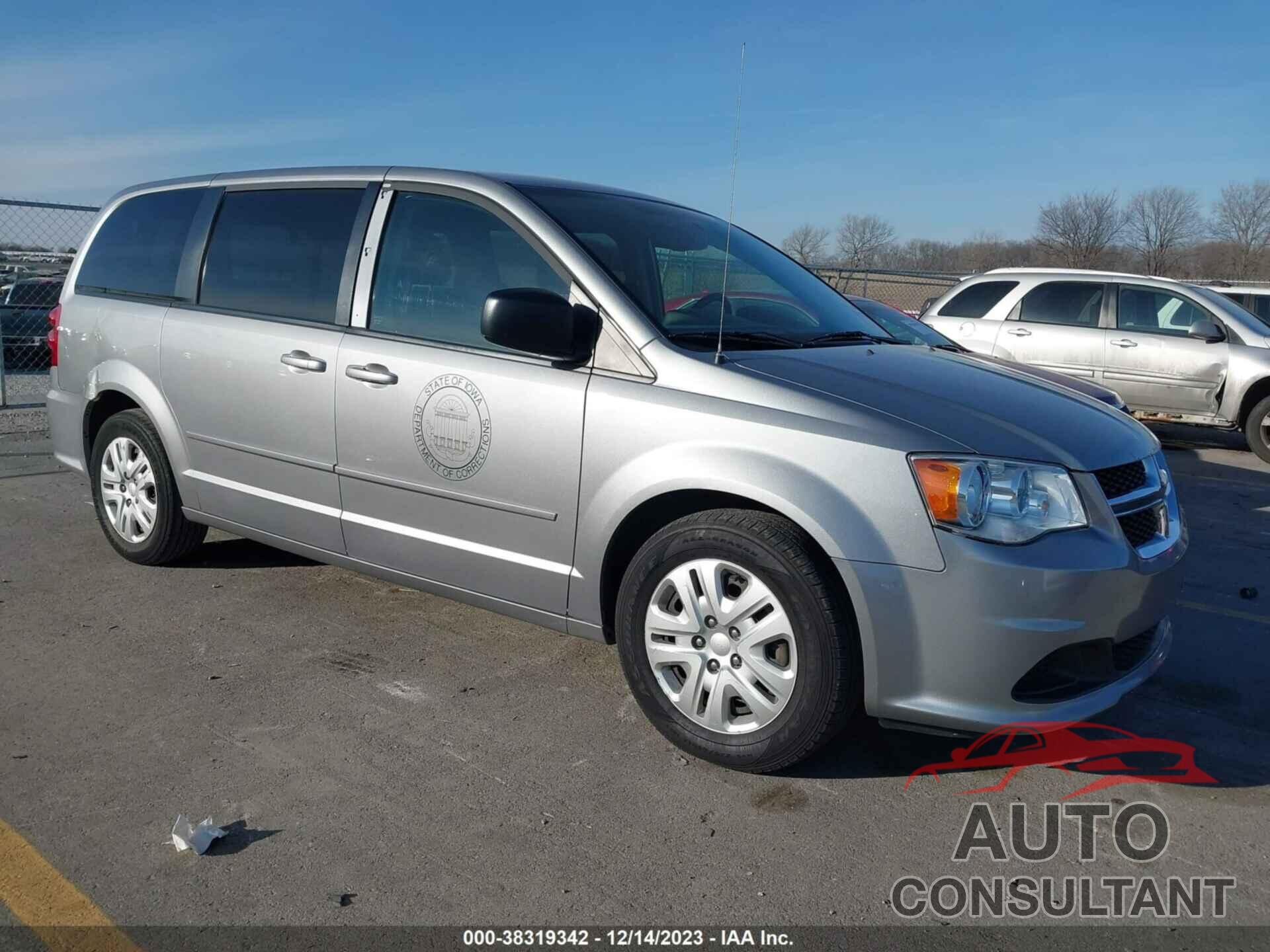 DODGE GRAND CARAVAN 2016 - 2C4RDGBG0GR171118