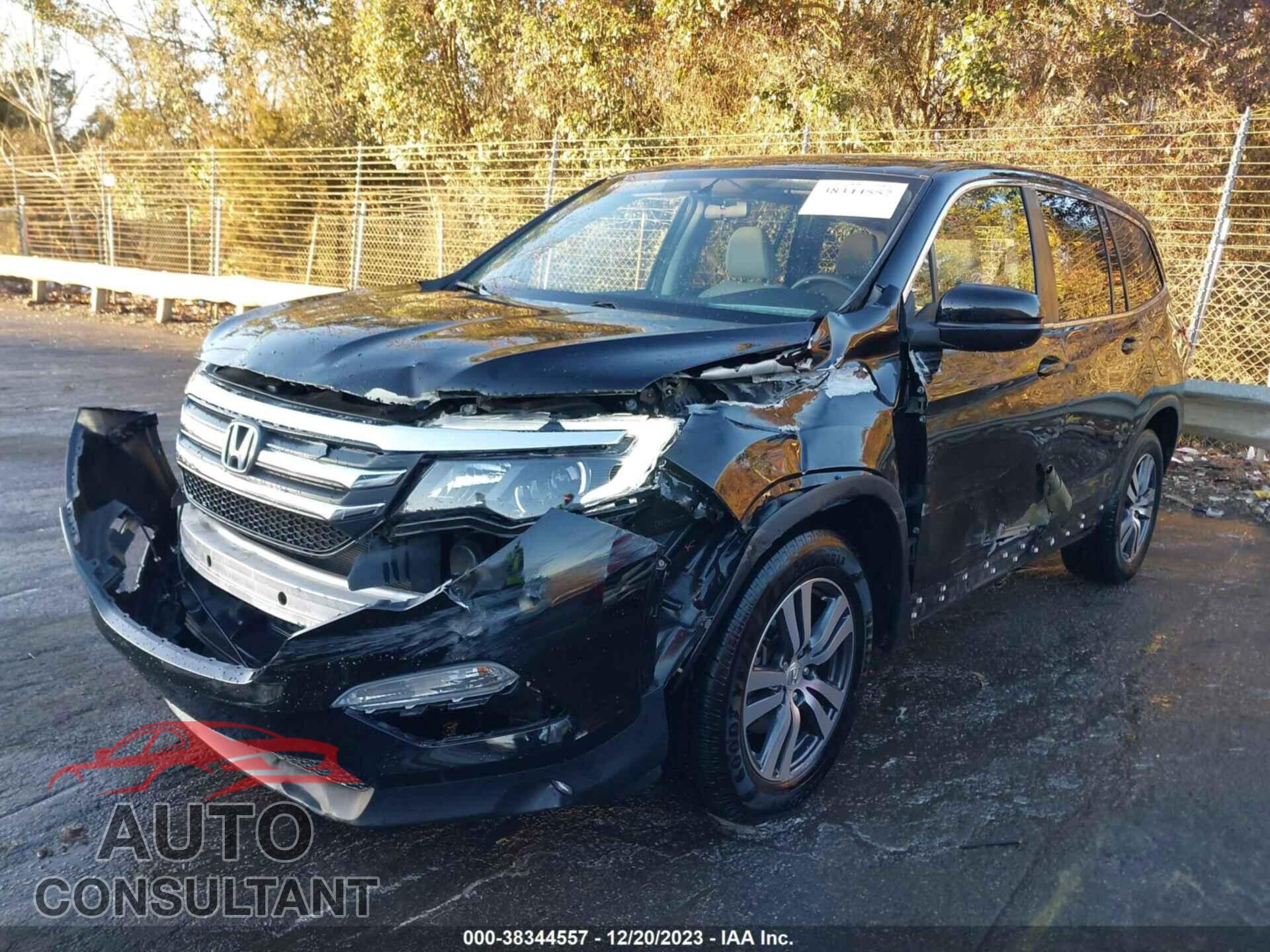 HONDA PILOT 2017 - 5FNYF6H33HB040699