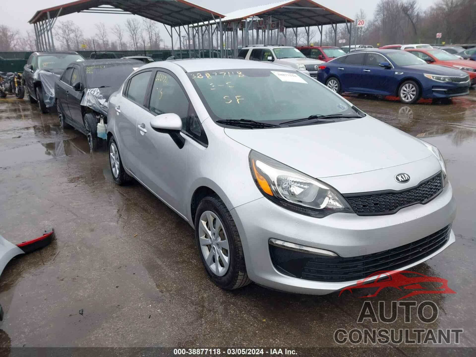 KIA RIO 2016 - KNADM4A33G6660690