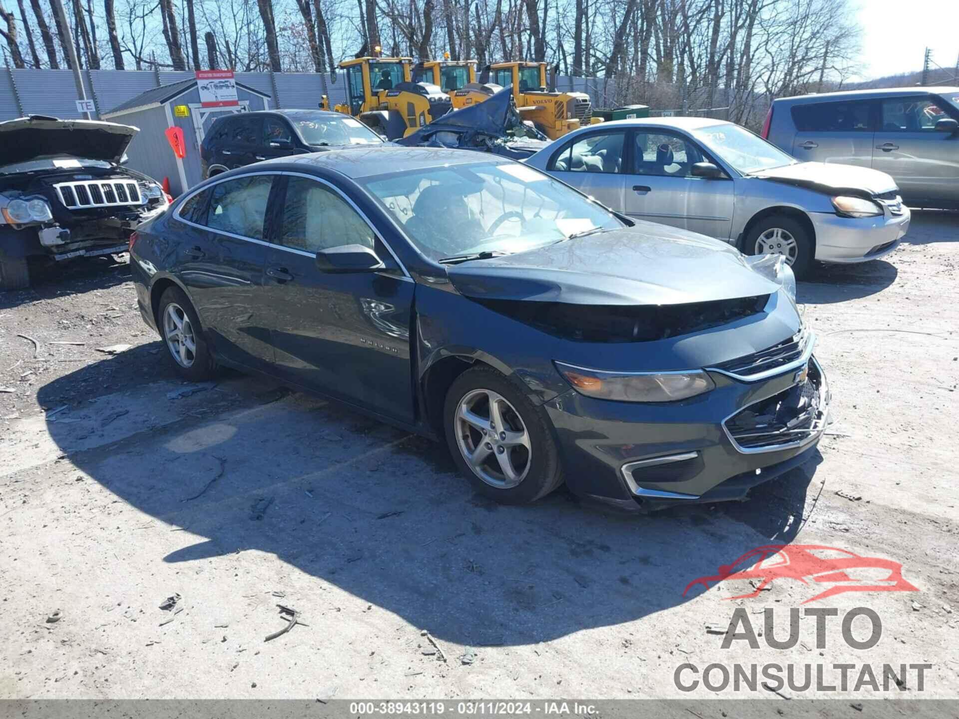 CHEVROLET MALIBU 2017 - 1G1ZB5ST8HF104159